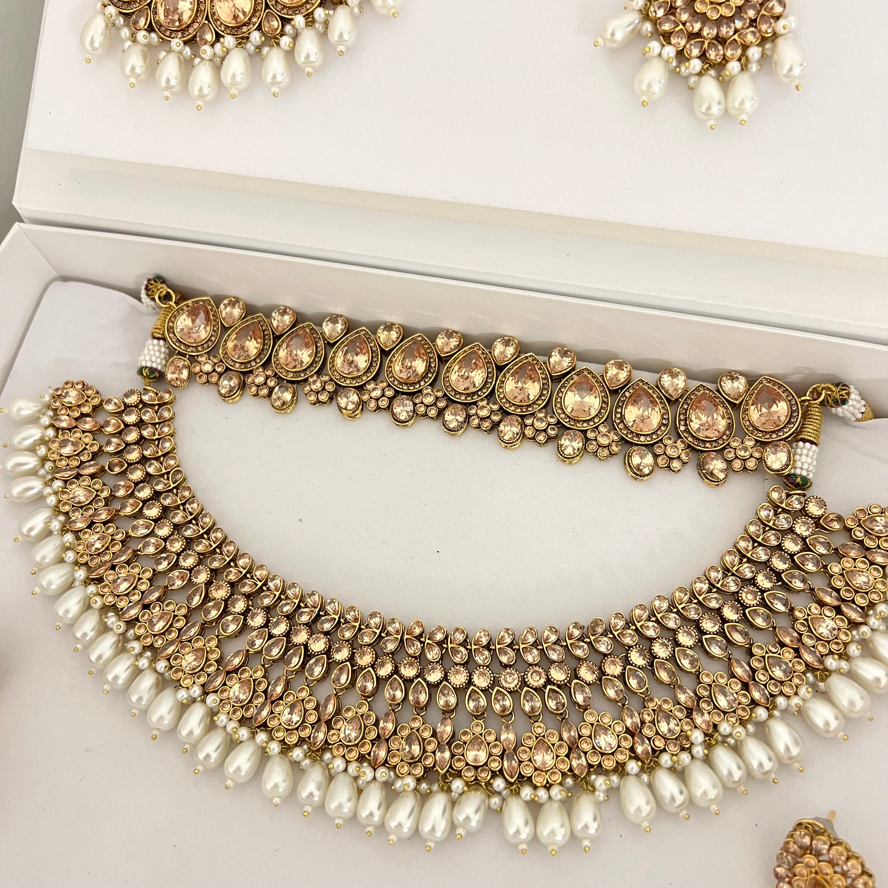 Aria Bridal Set Bronze Gold