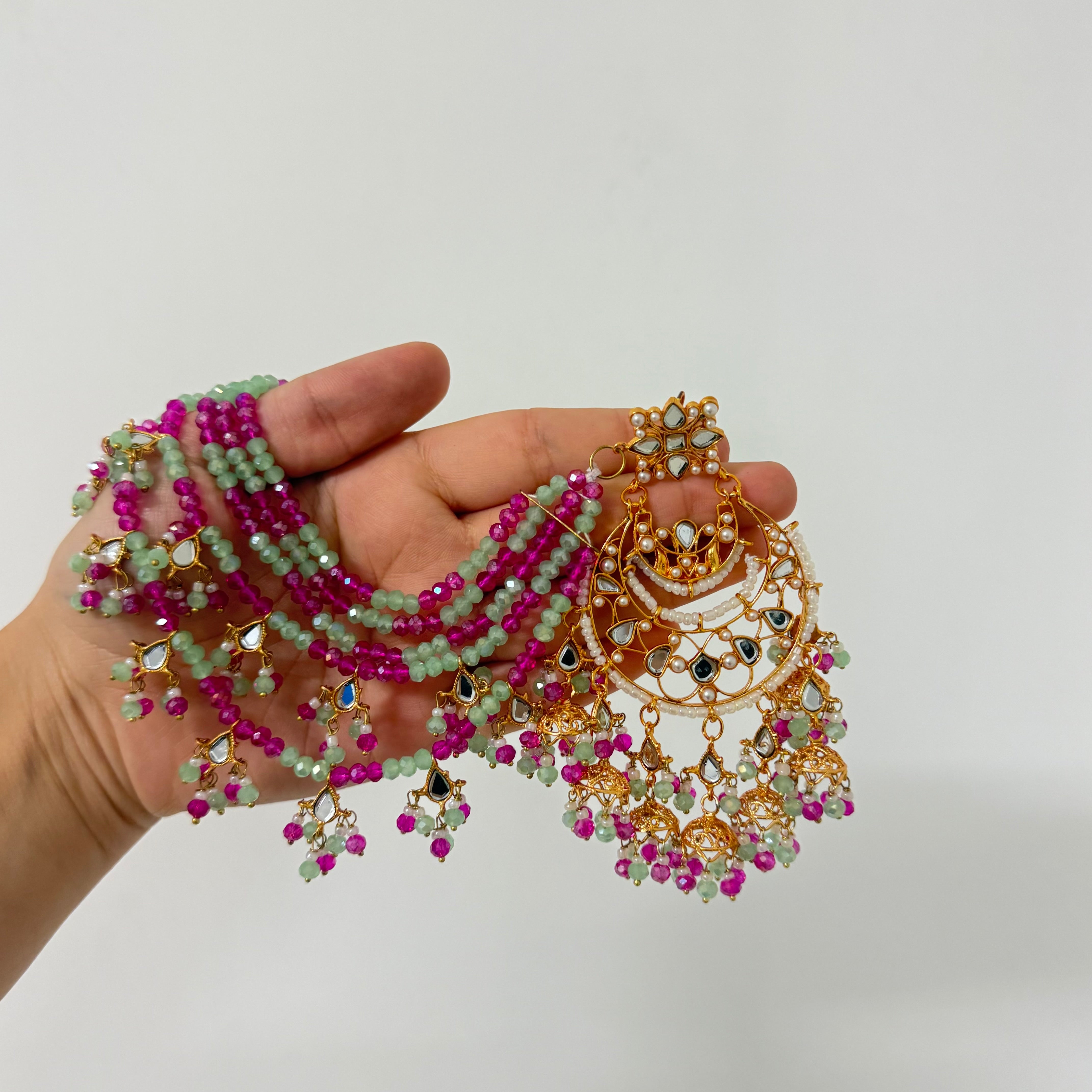 Selena Earring Tikka Set