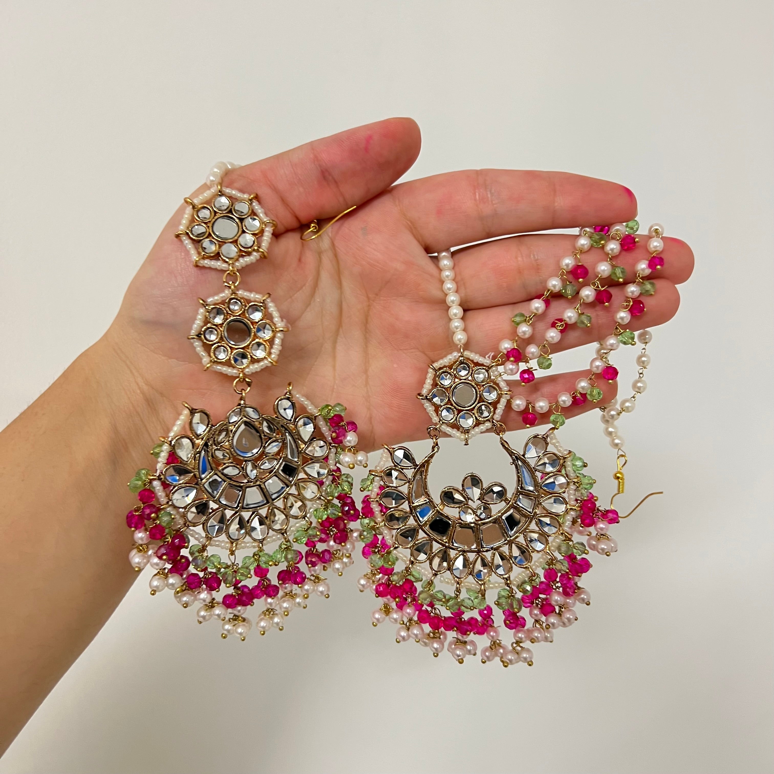 Selena Earring Tikka Set