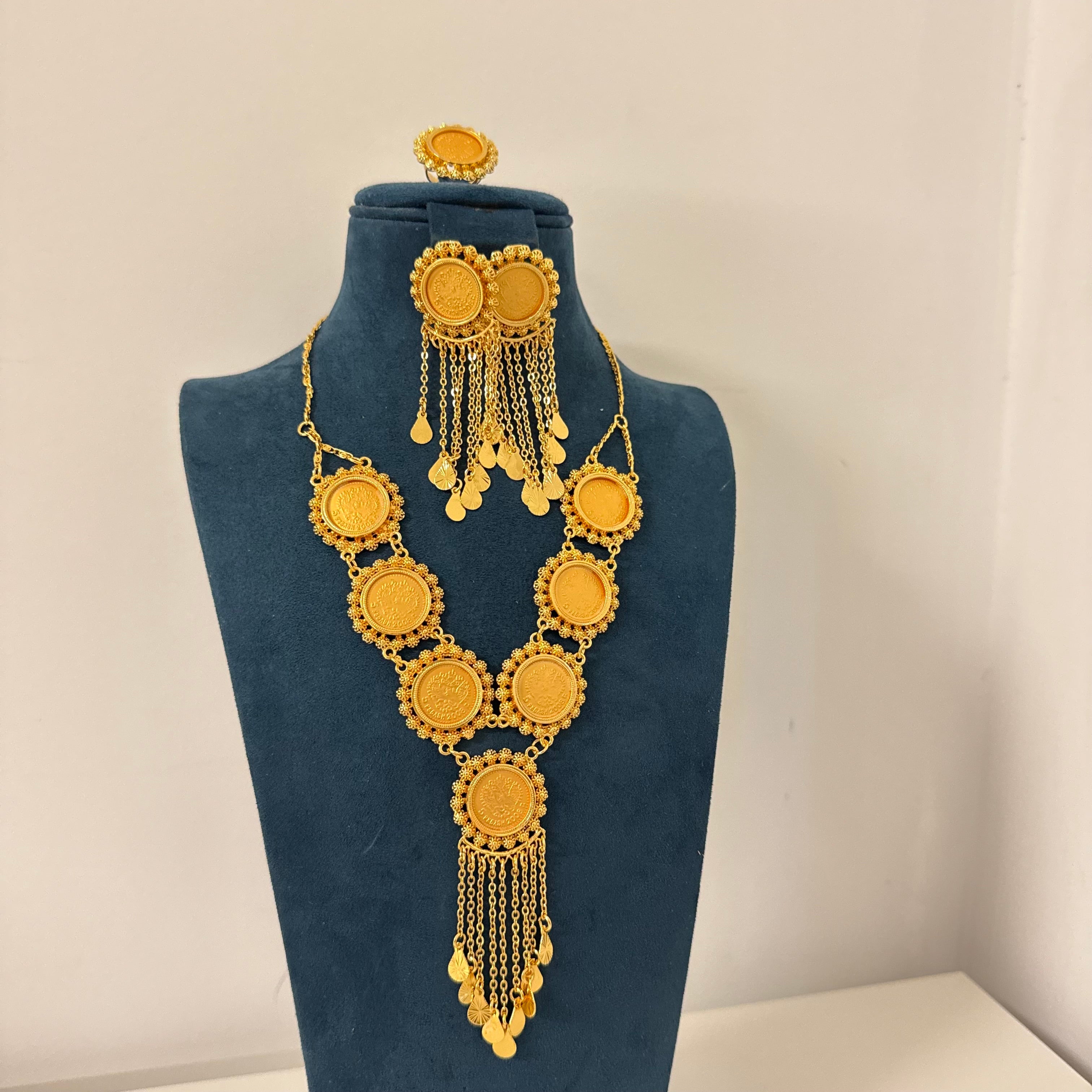 Nusrat Gold Set