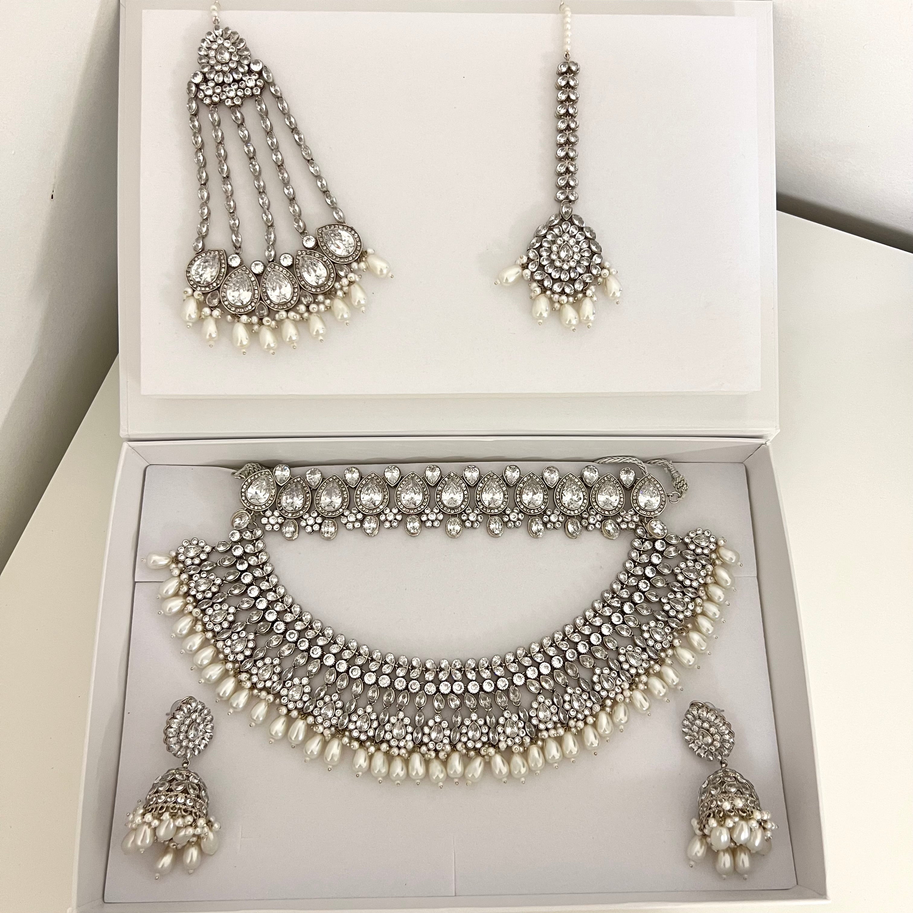 Aria Bridal Set Silver