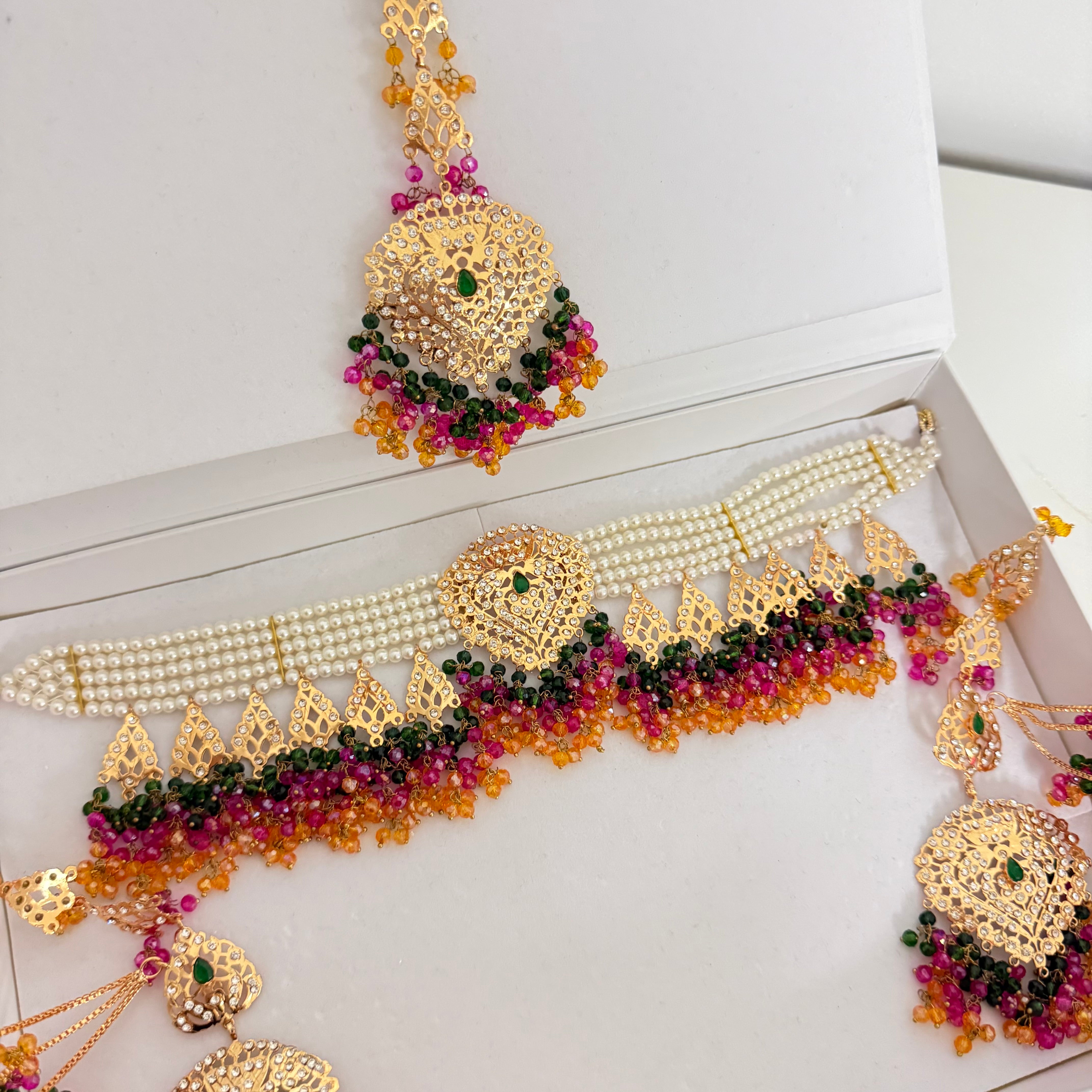 Sohaila Choker Set