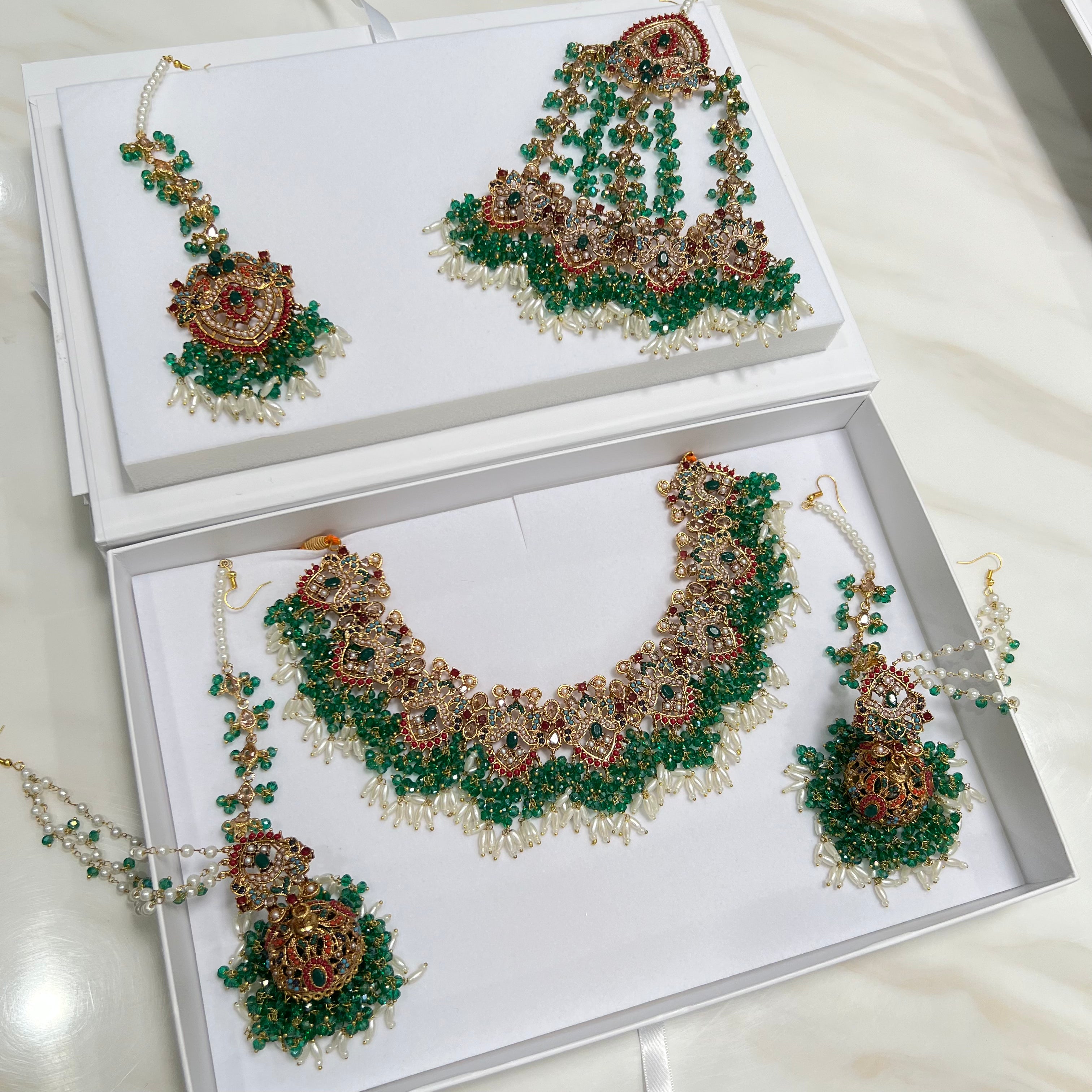 Saria Bridal Set Green