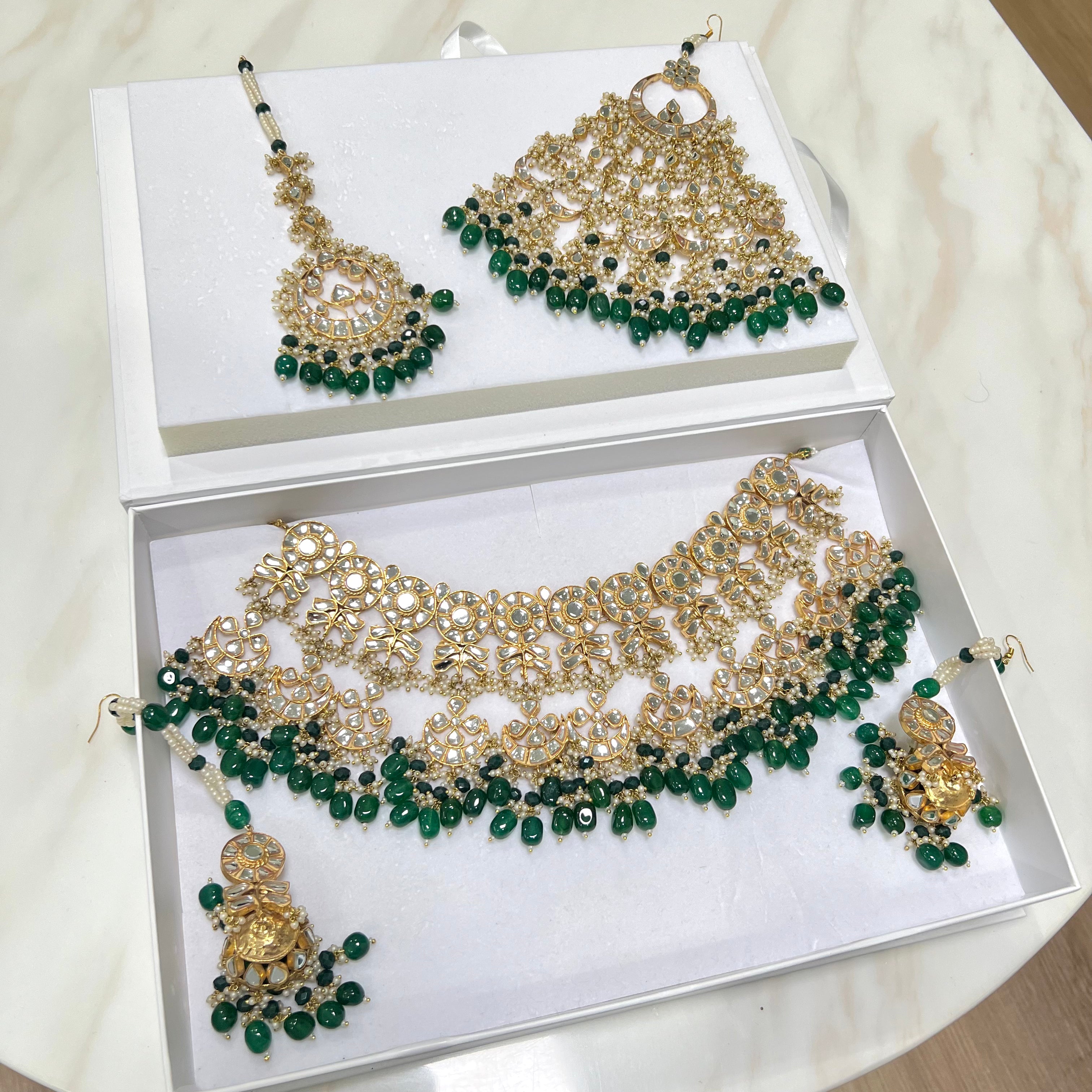 Kareena Bridal Set Green