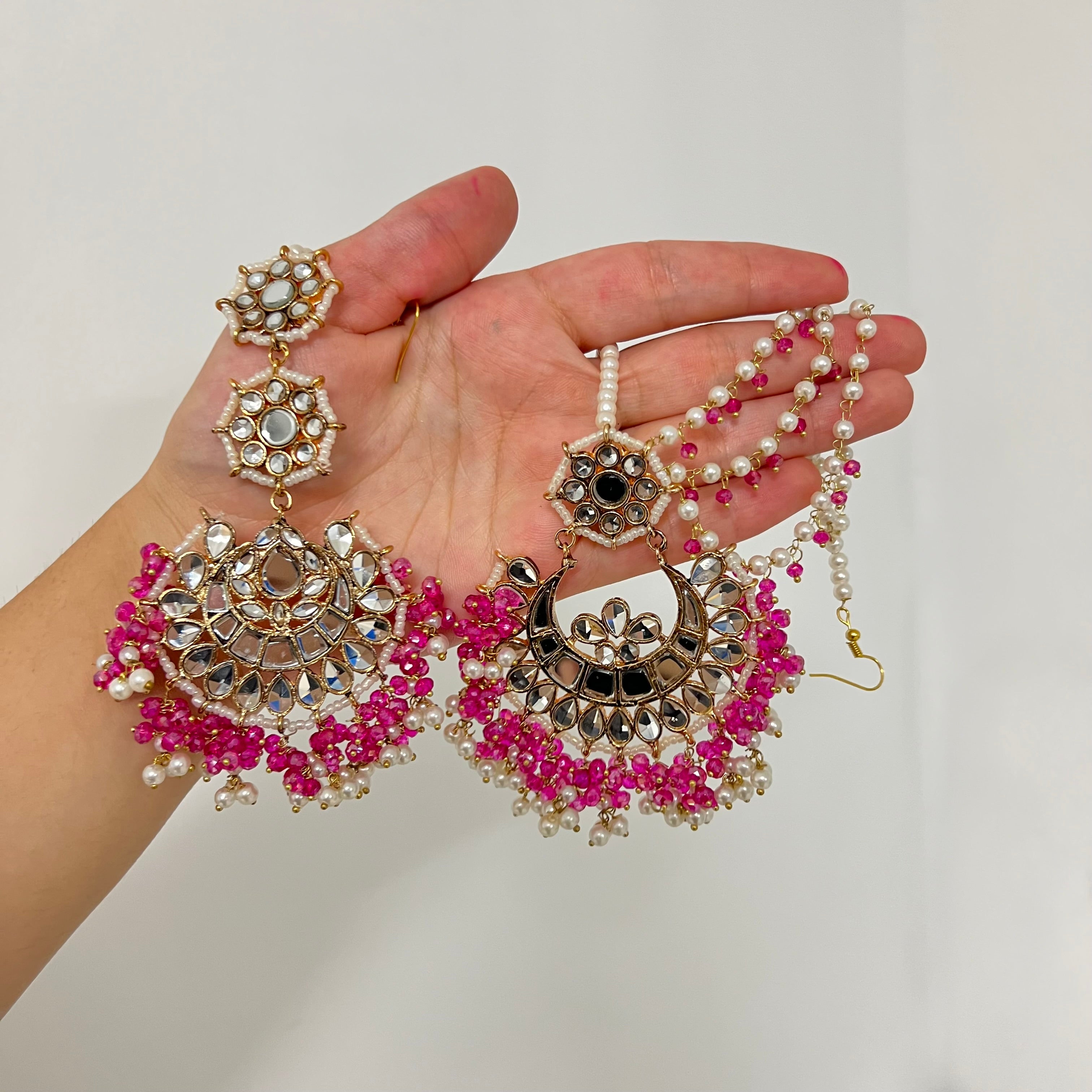 Selena Earring Tikka Set