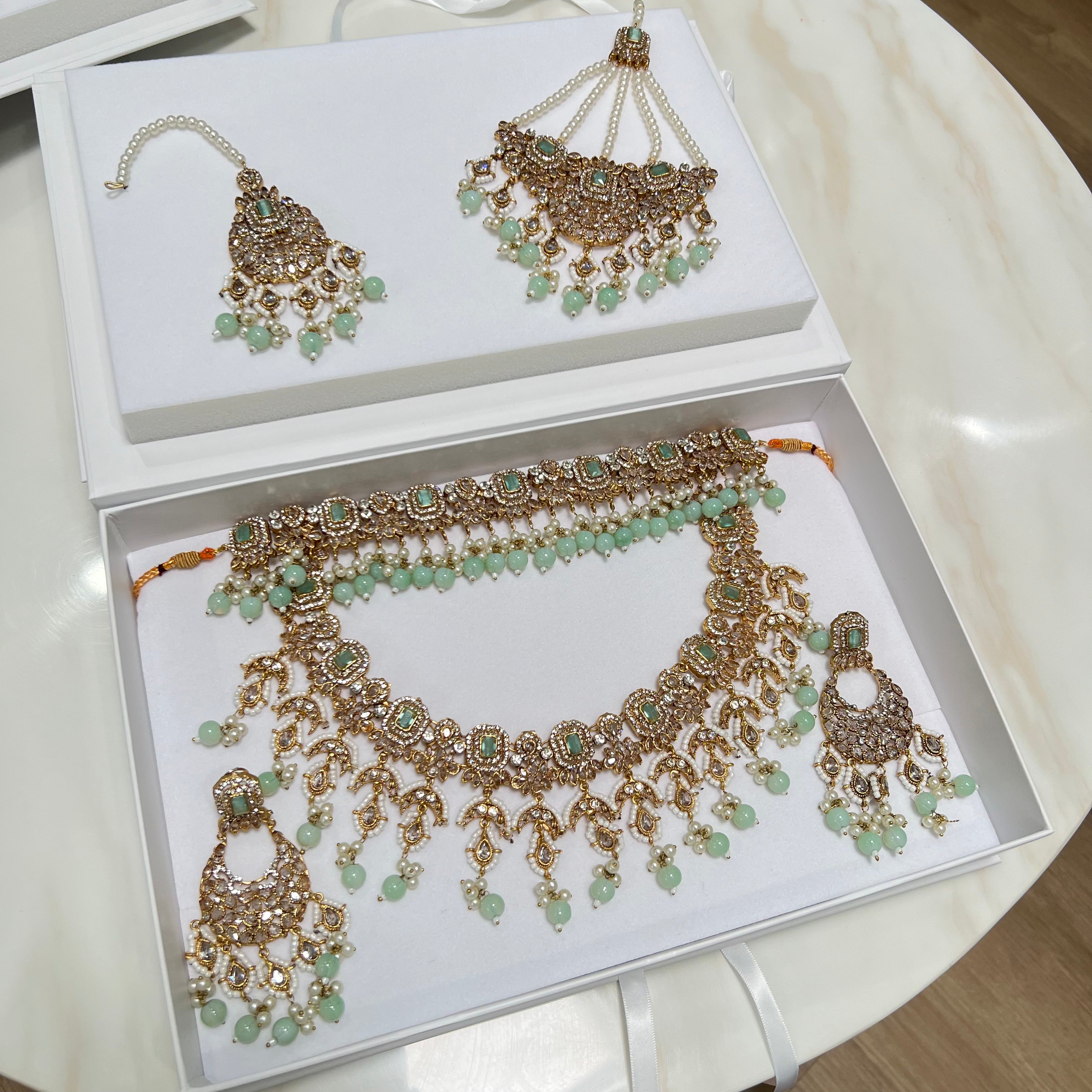 Enas Bridal Set Mint