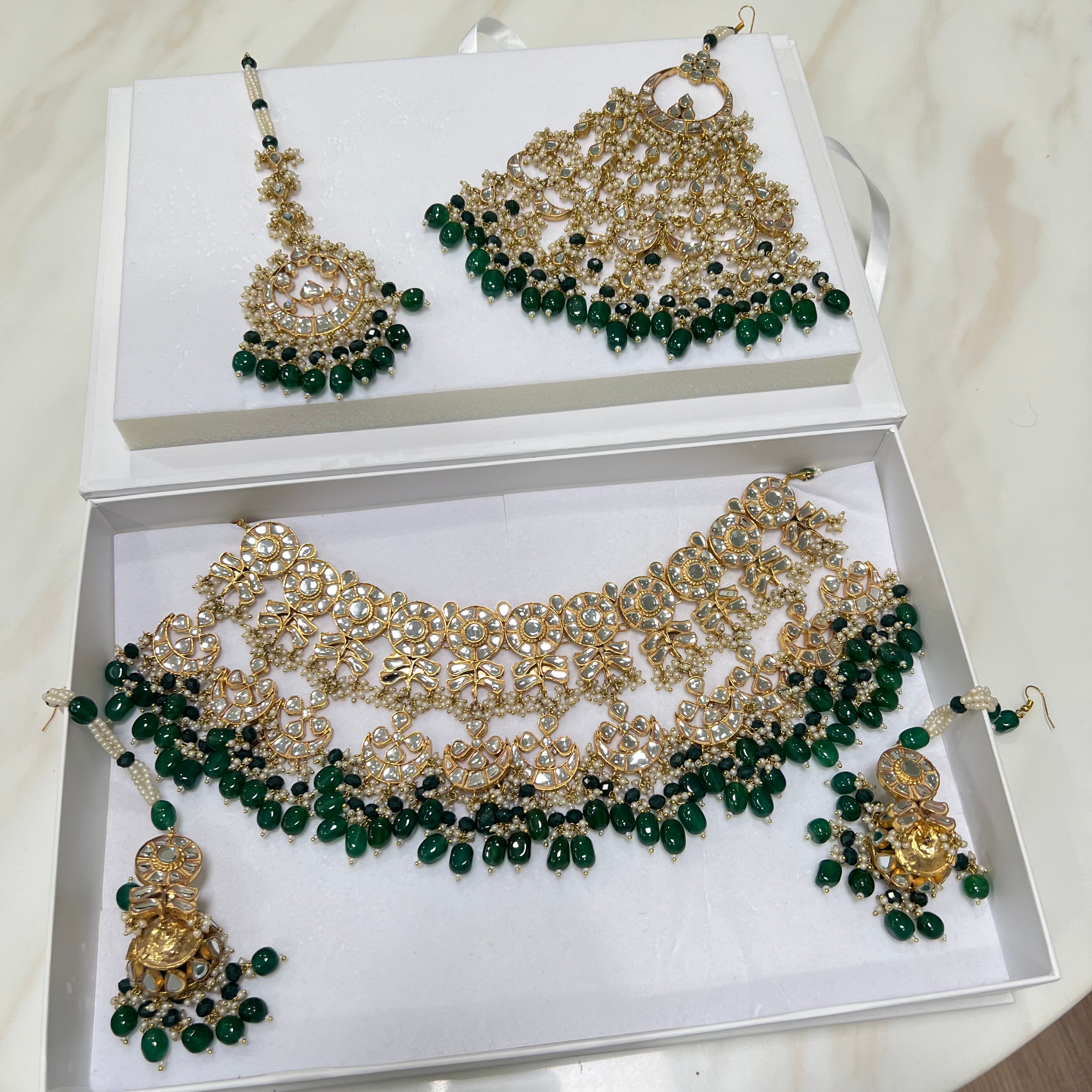 Kareena Bridal Set Green