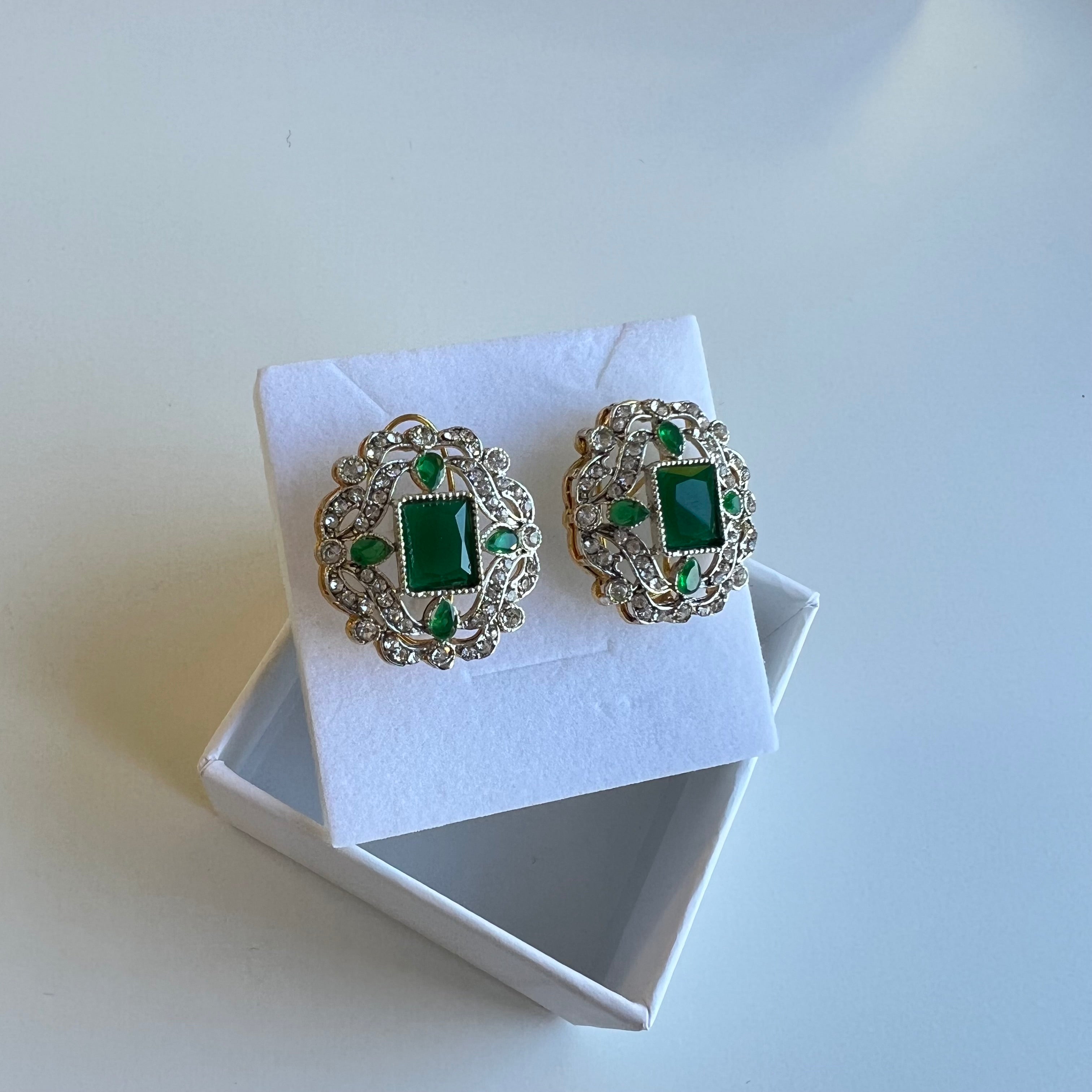 Nikita Studs Green