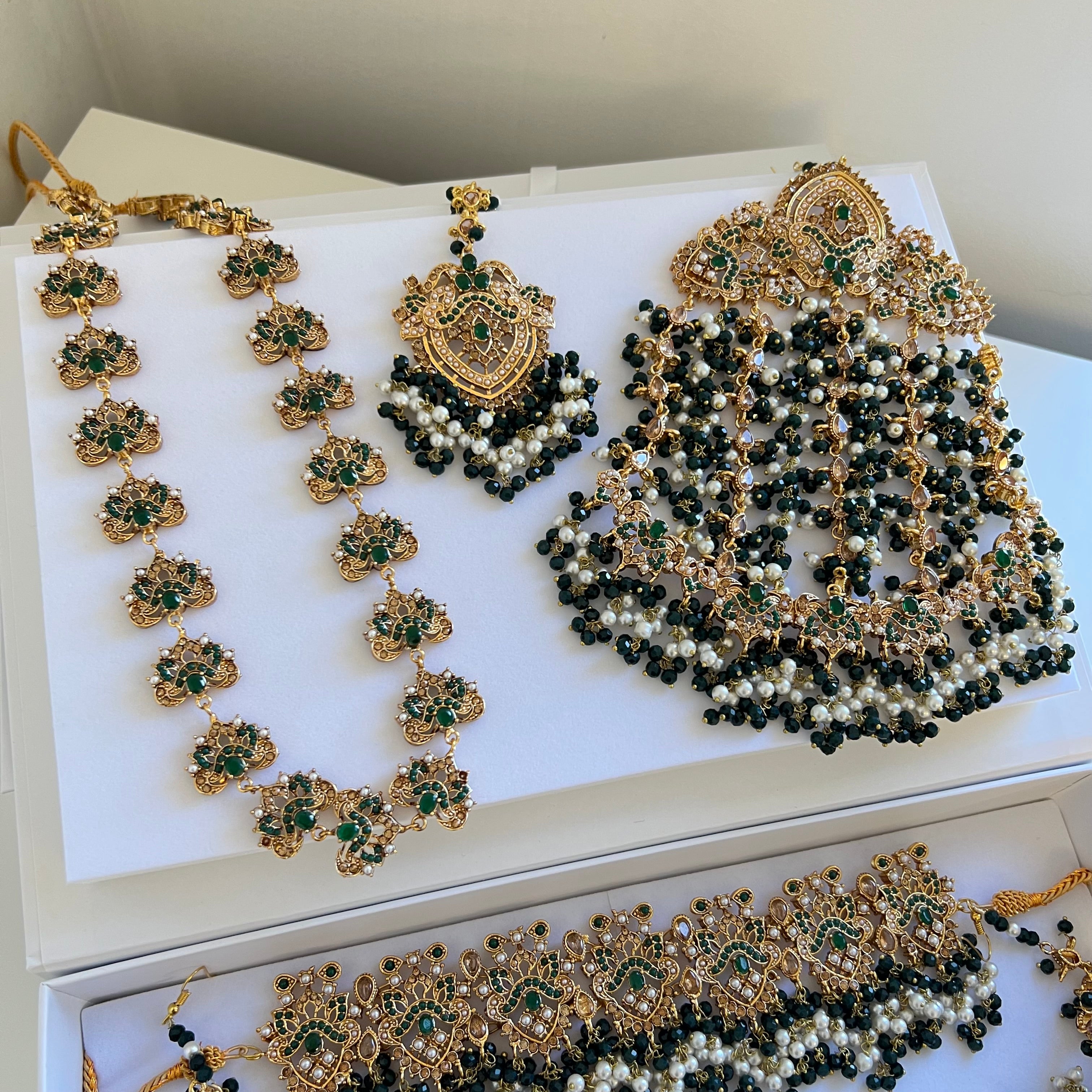 Hadia Bridal Set Green