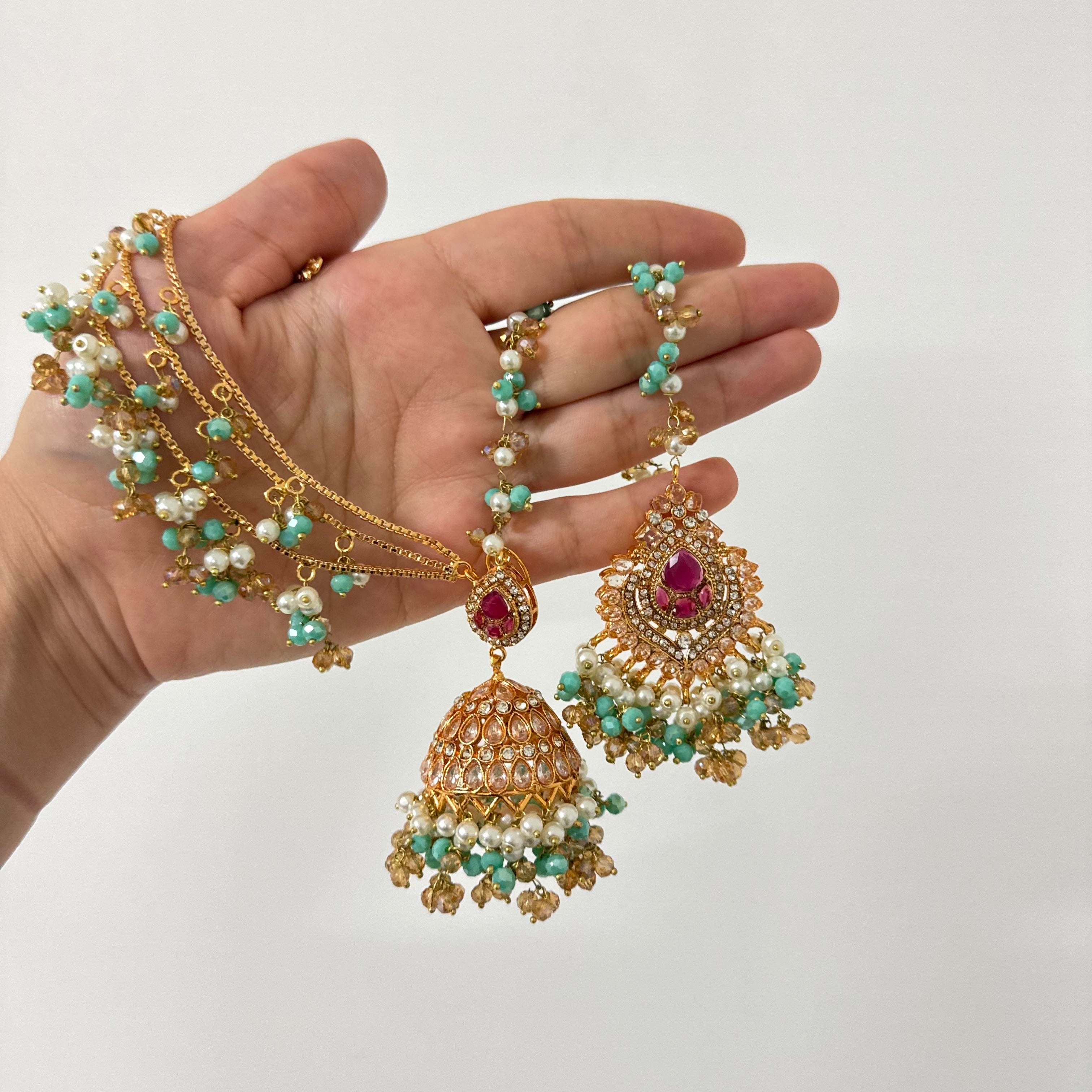 Maryam Earring & Tikka Set