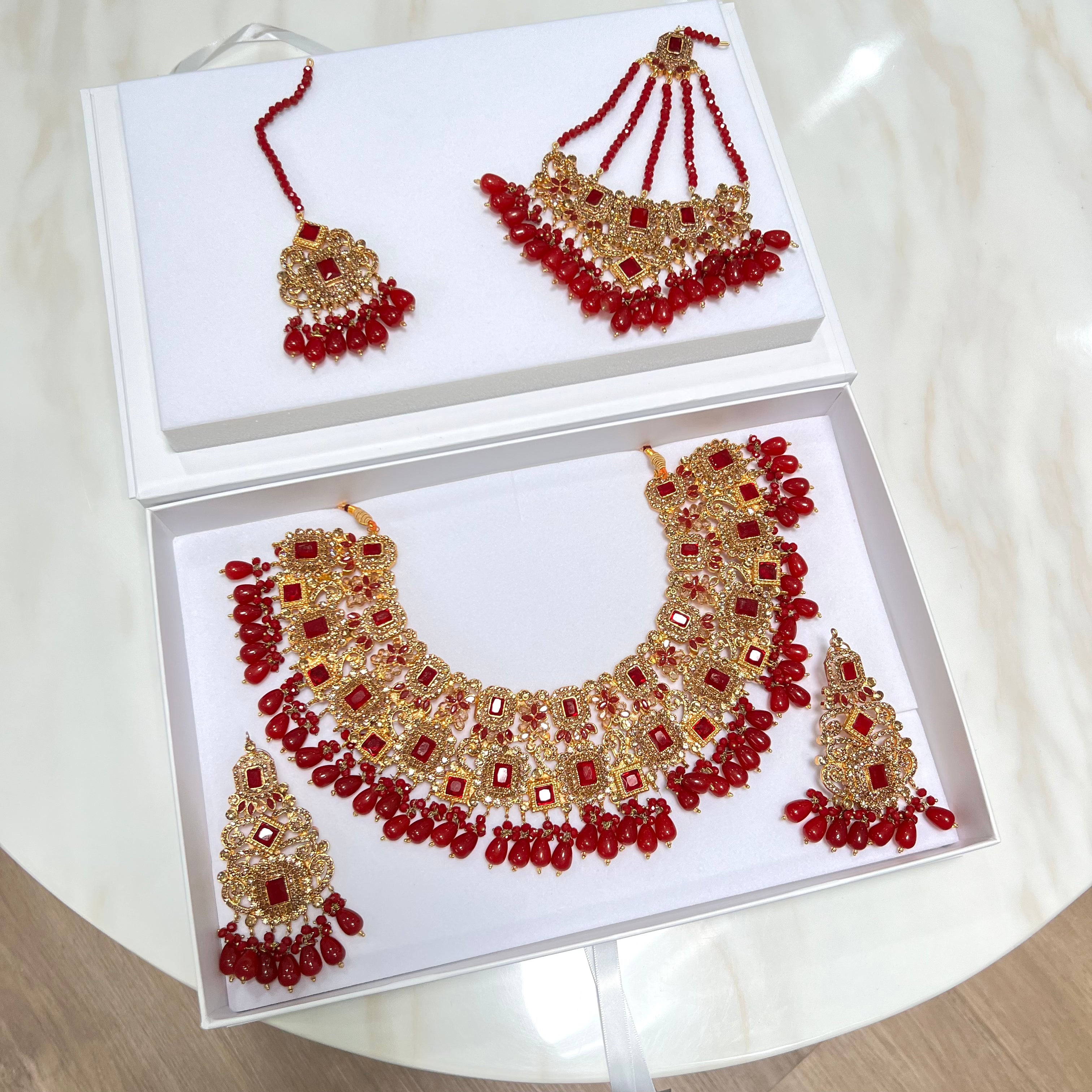 Shanaya Bridal Set Red