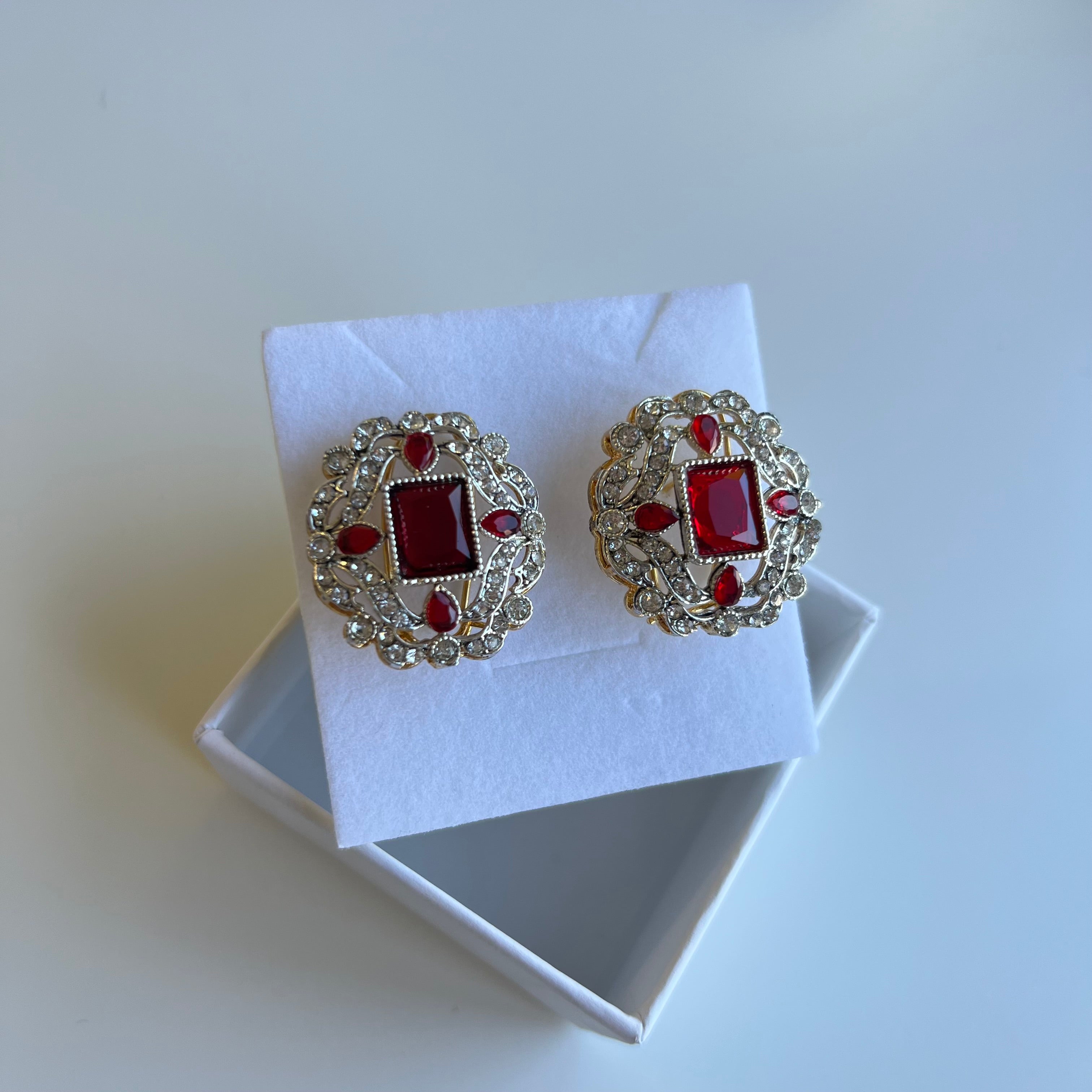 Nikita Studs Red