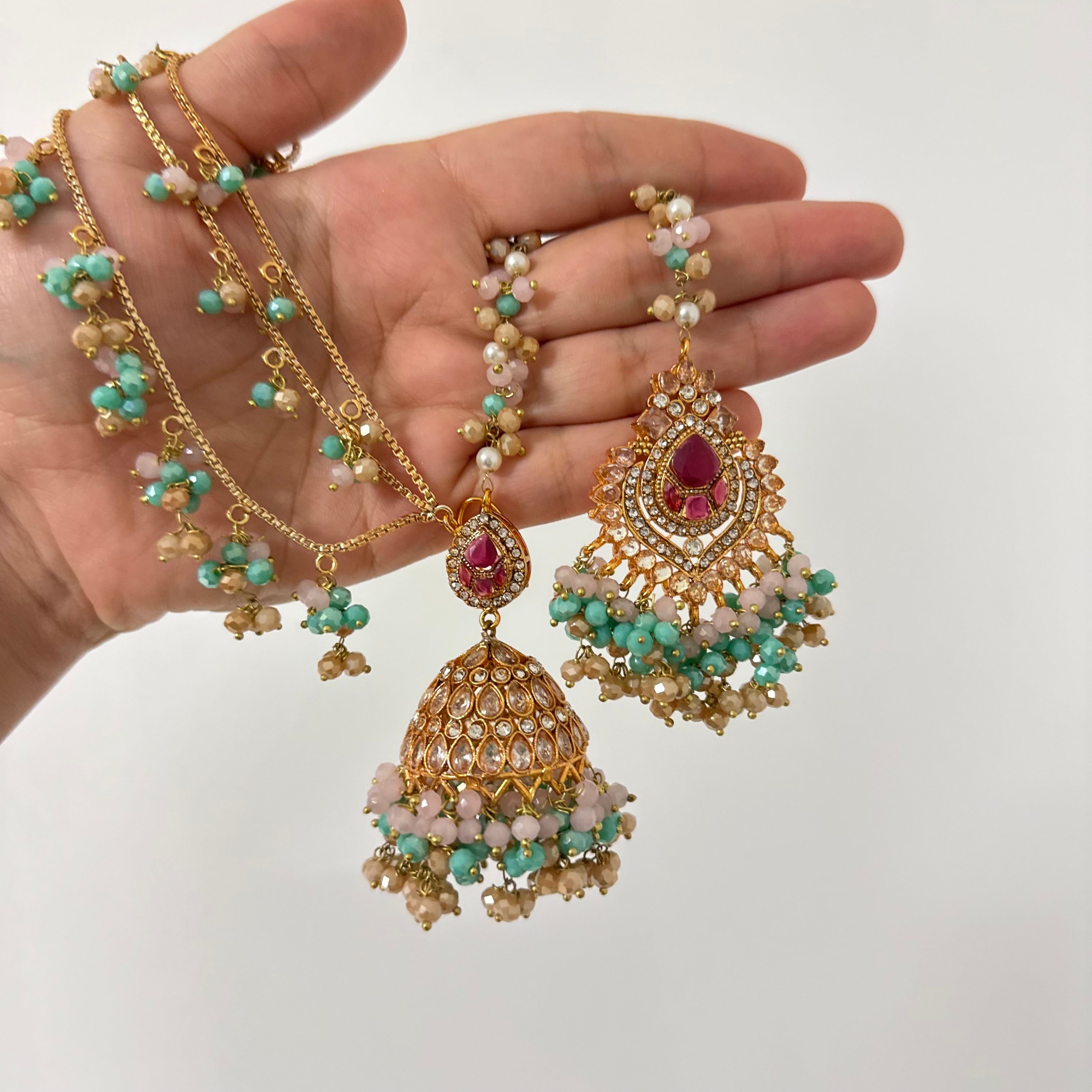 Maryam Earring & Tikka Set