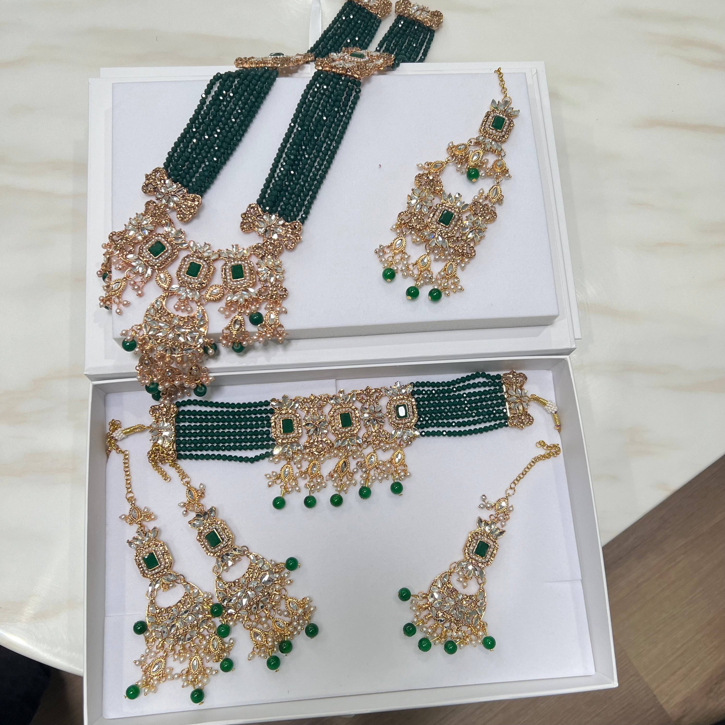 Iqra Bridal Set Green