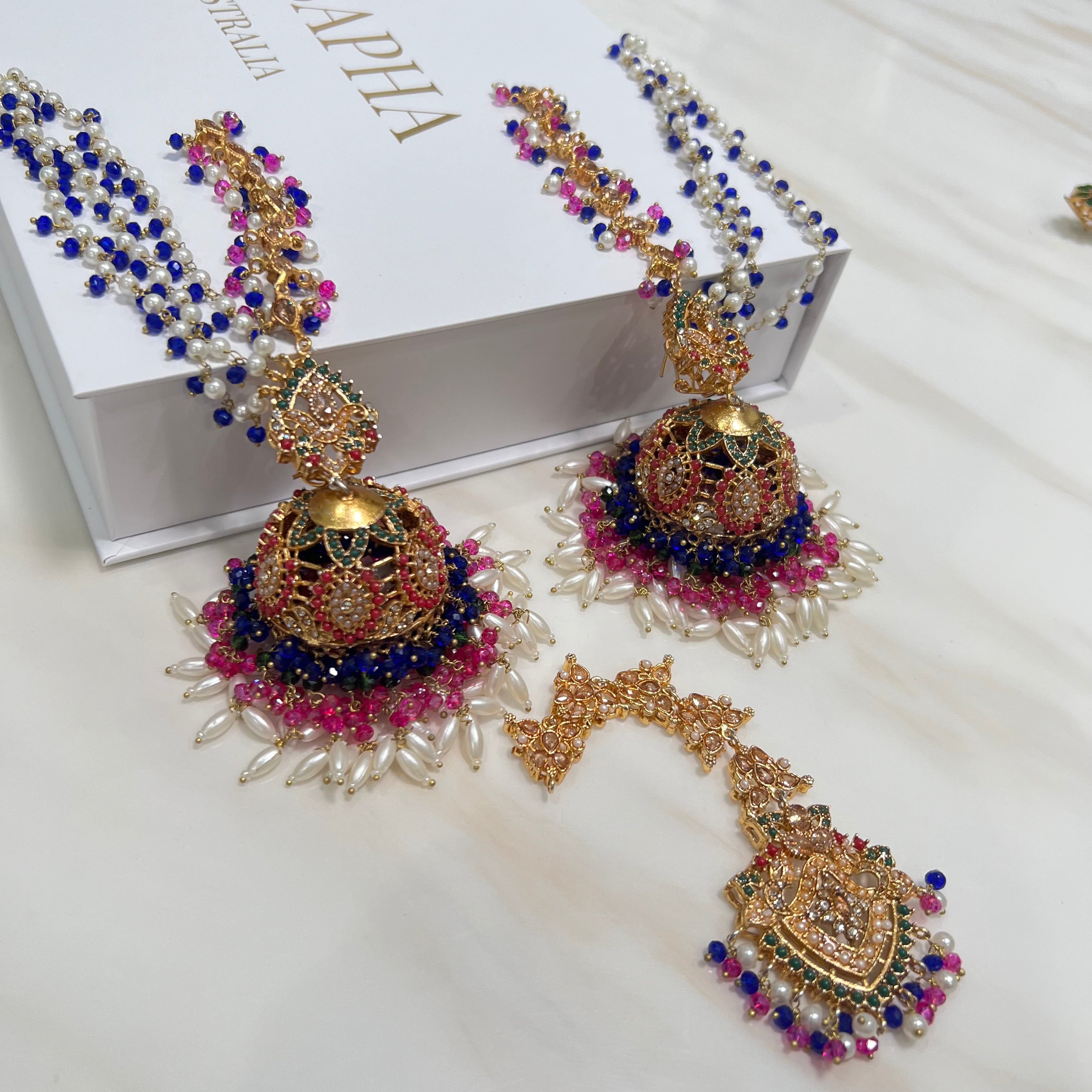 Zisha Earring & Tikka