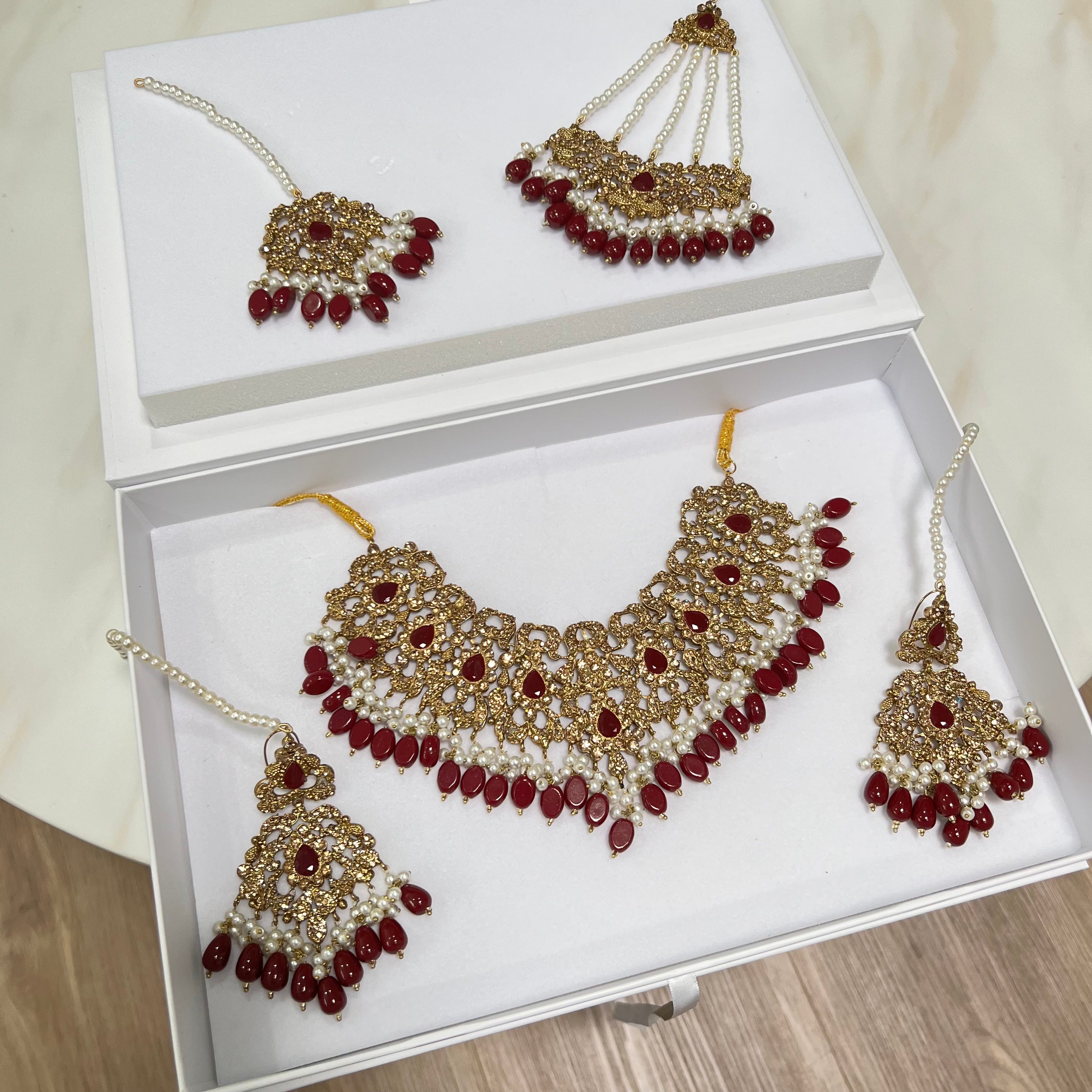 Amal Bridal Set Red