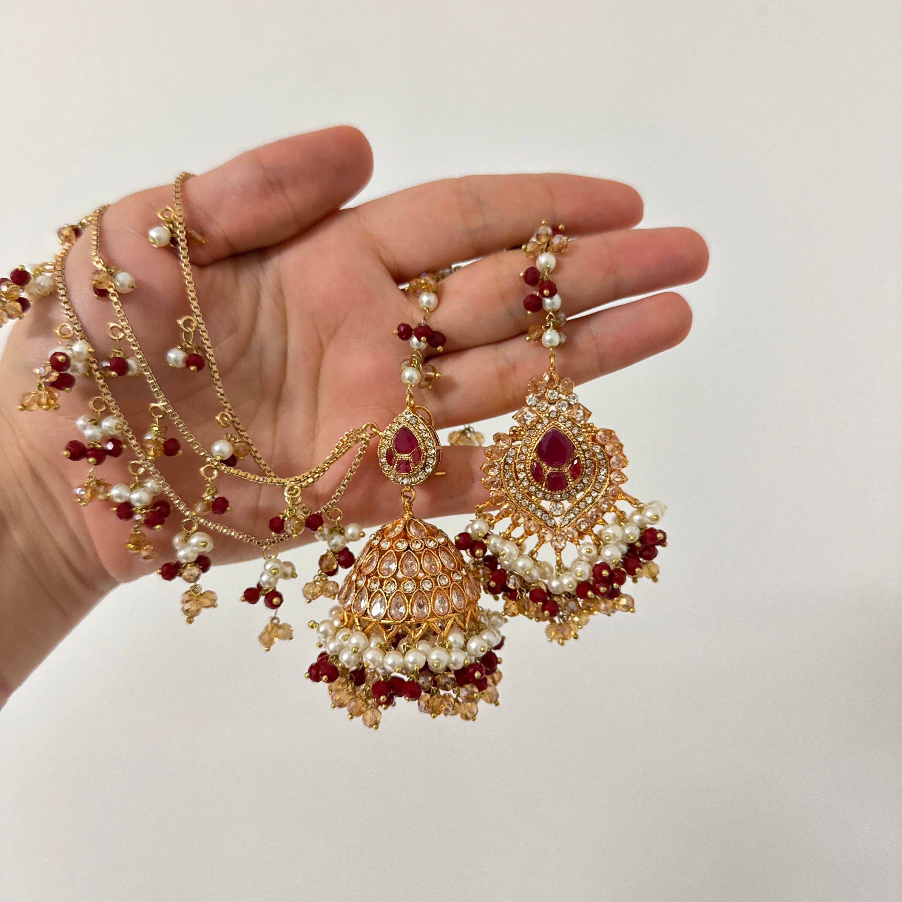 Maryam Earring & Tikka Set