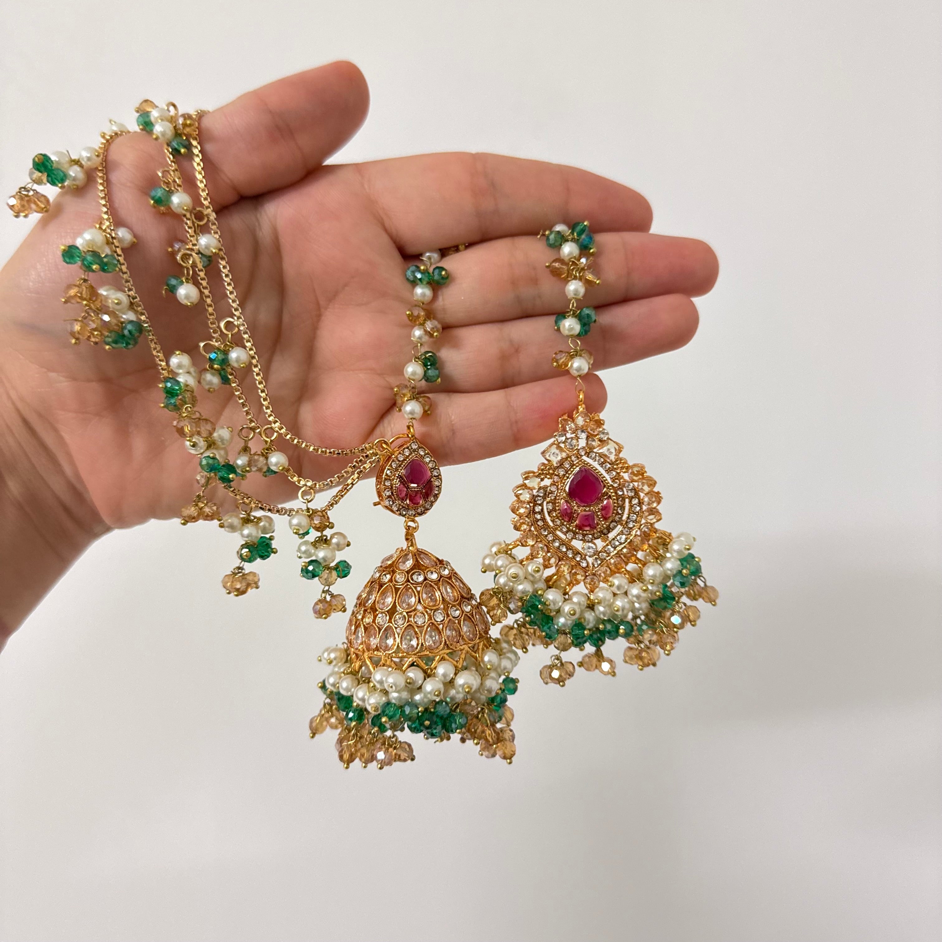 Maryam Earring & Tikka Set