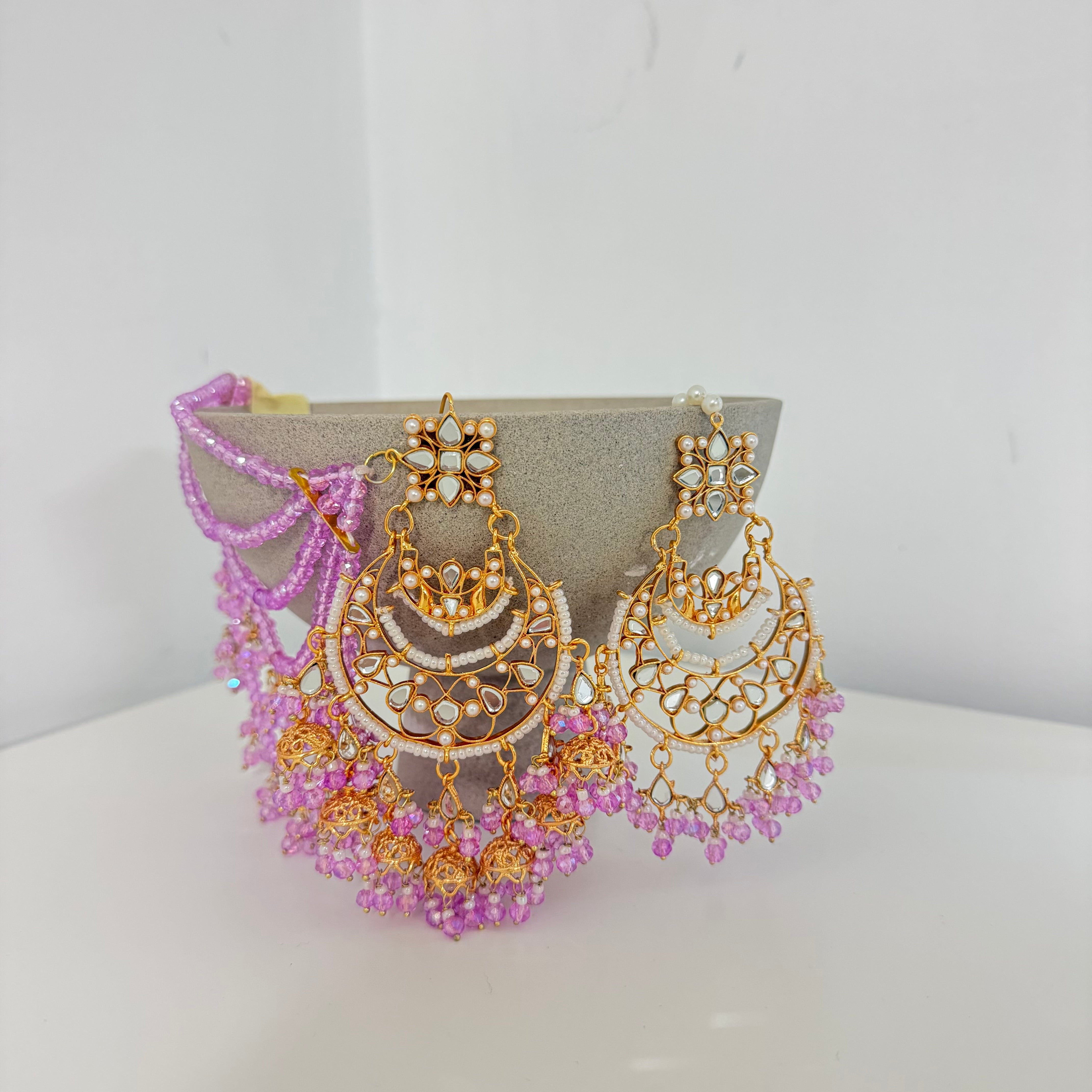 Selena Earring Tikka Set