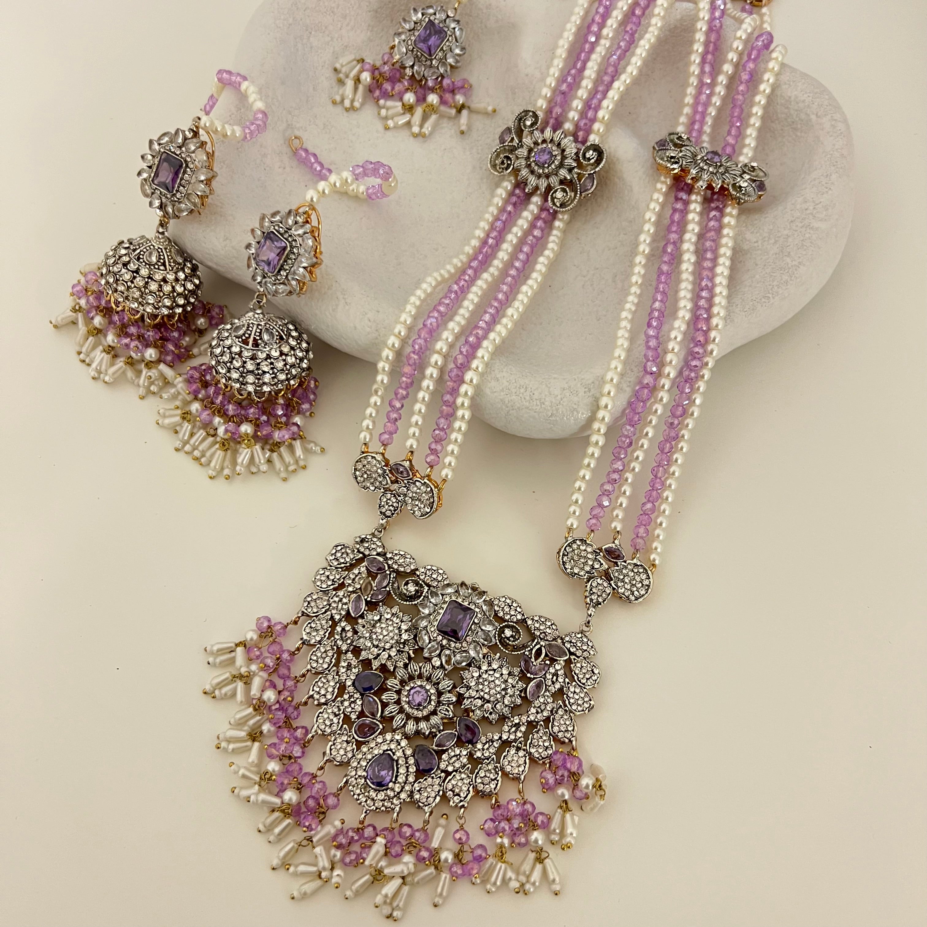 Alisha Long Necklace Set