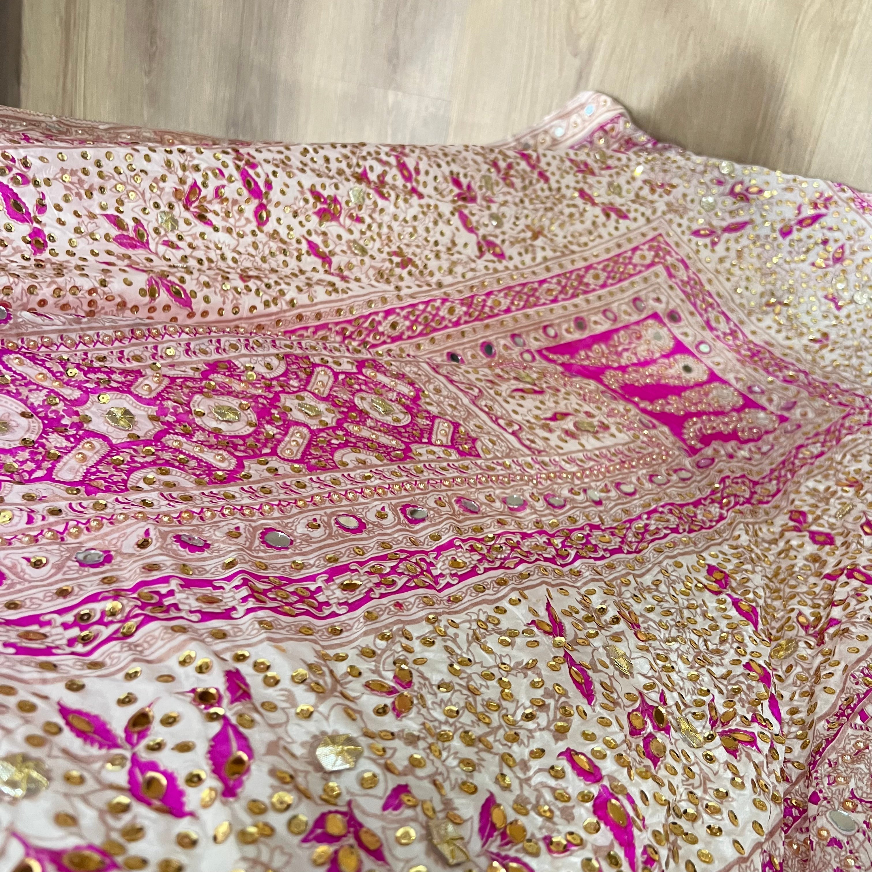 Esha Silk Dupatta Pink