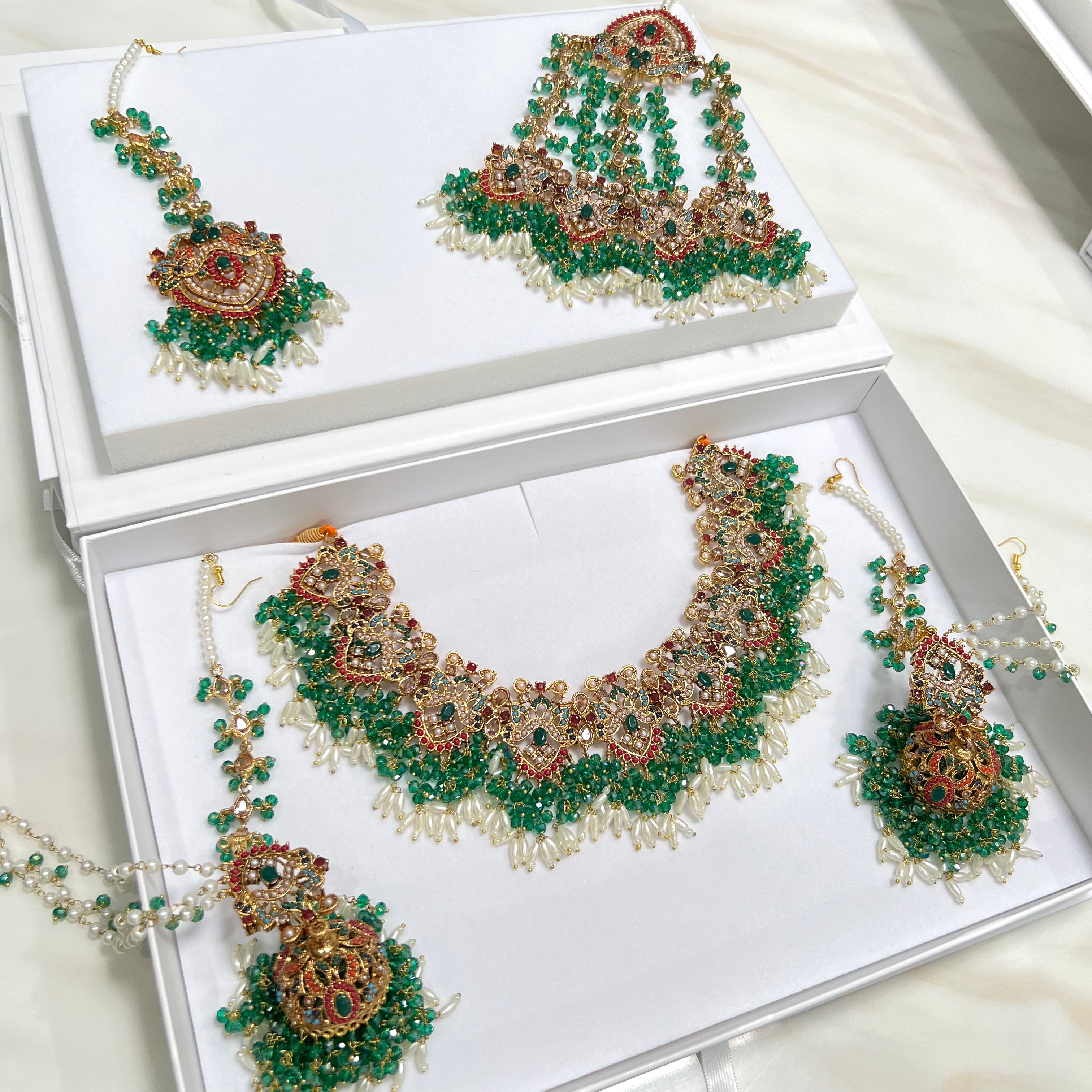 Saria Bridal Set Green