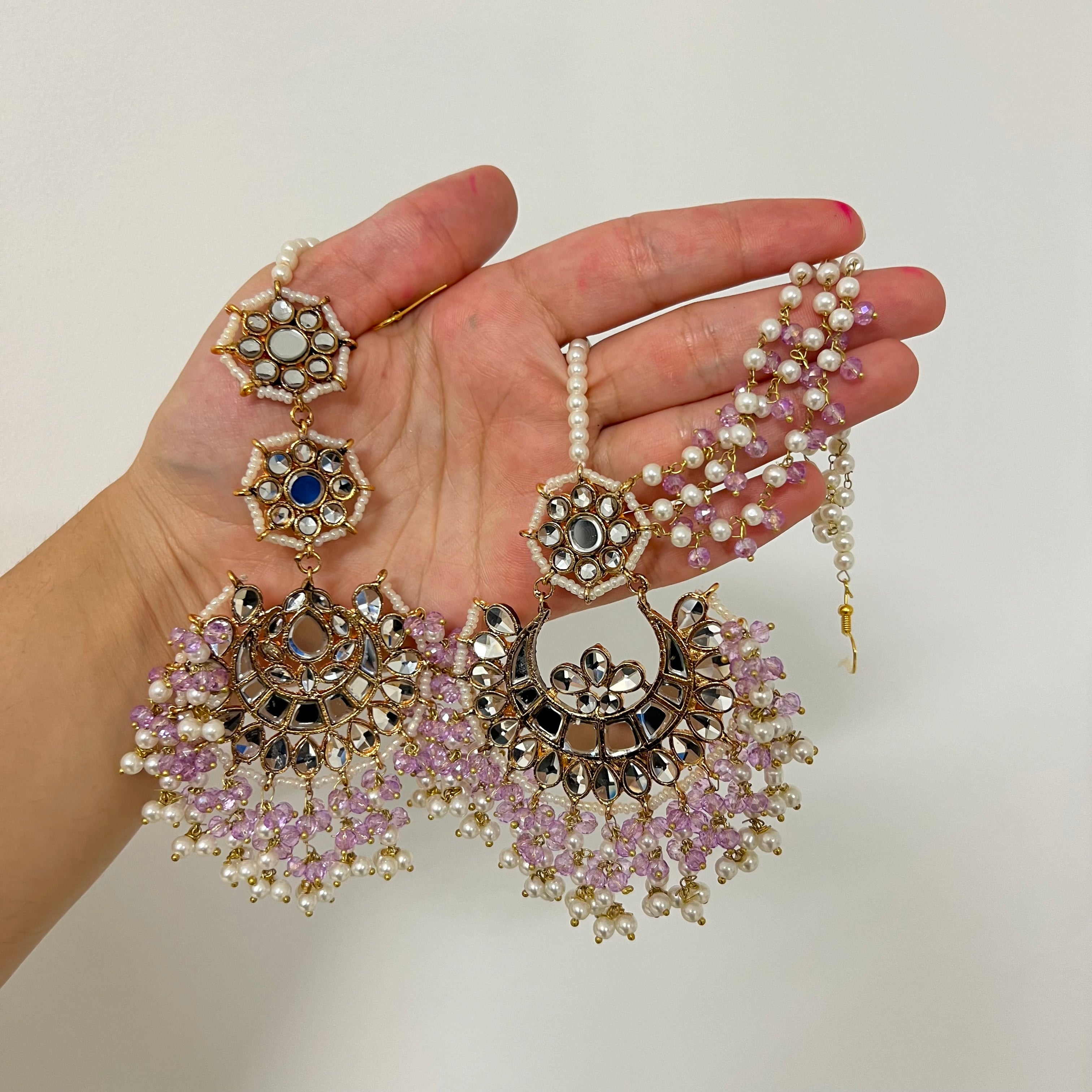 Selena Earring Tikka Set