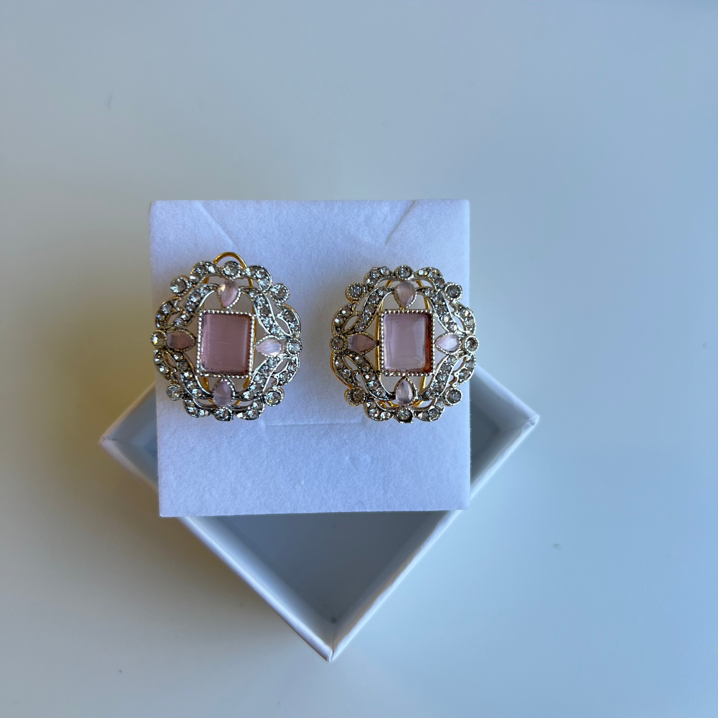 Nikita Studs Baby Pink