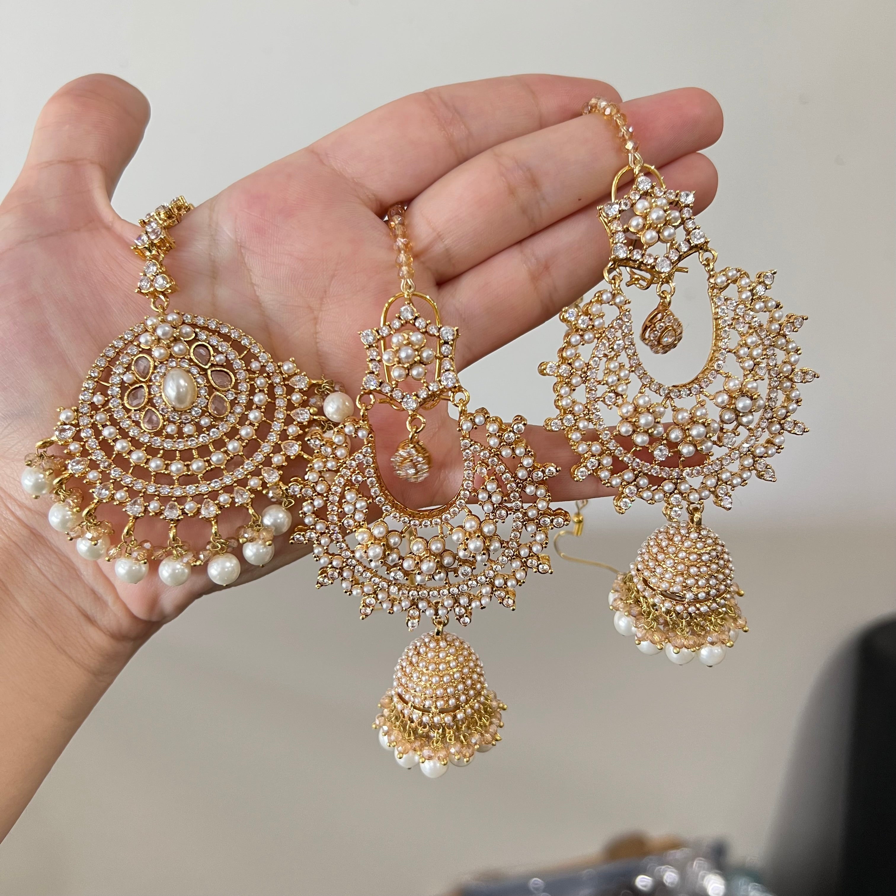 Saphia Bridal Set Gold