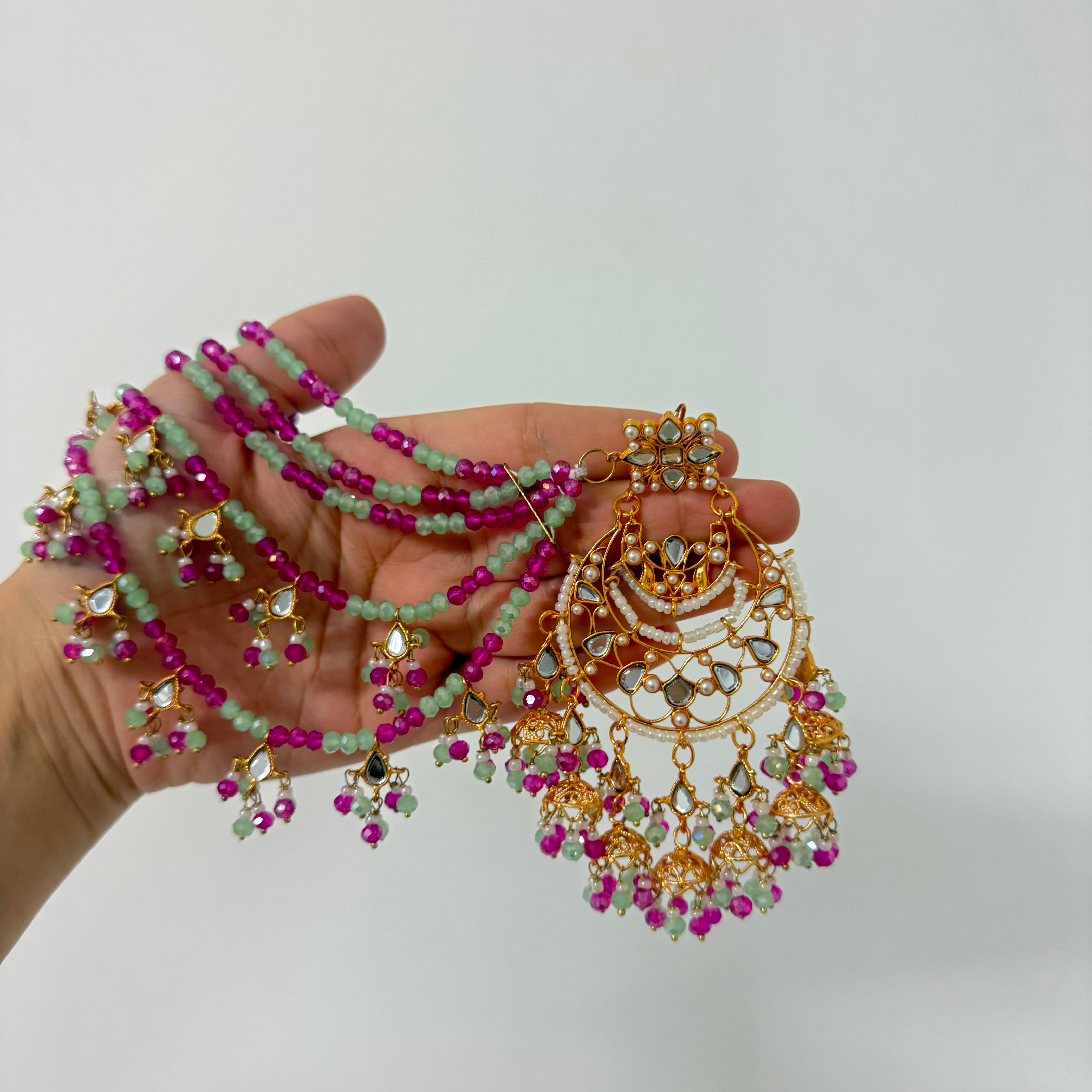 Selena Earring Tikka Set