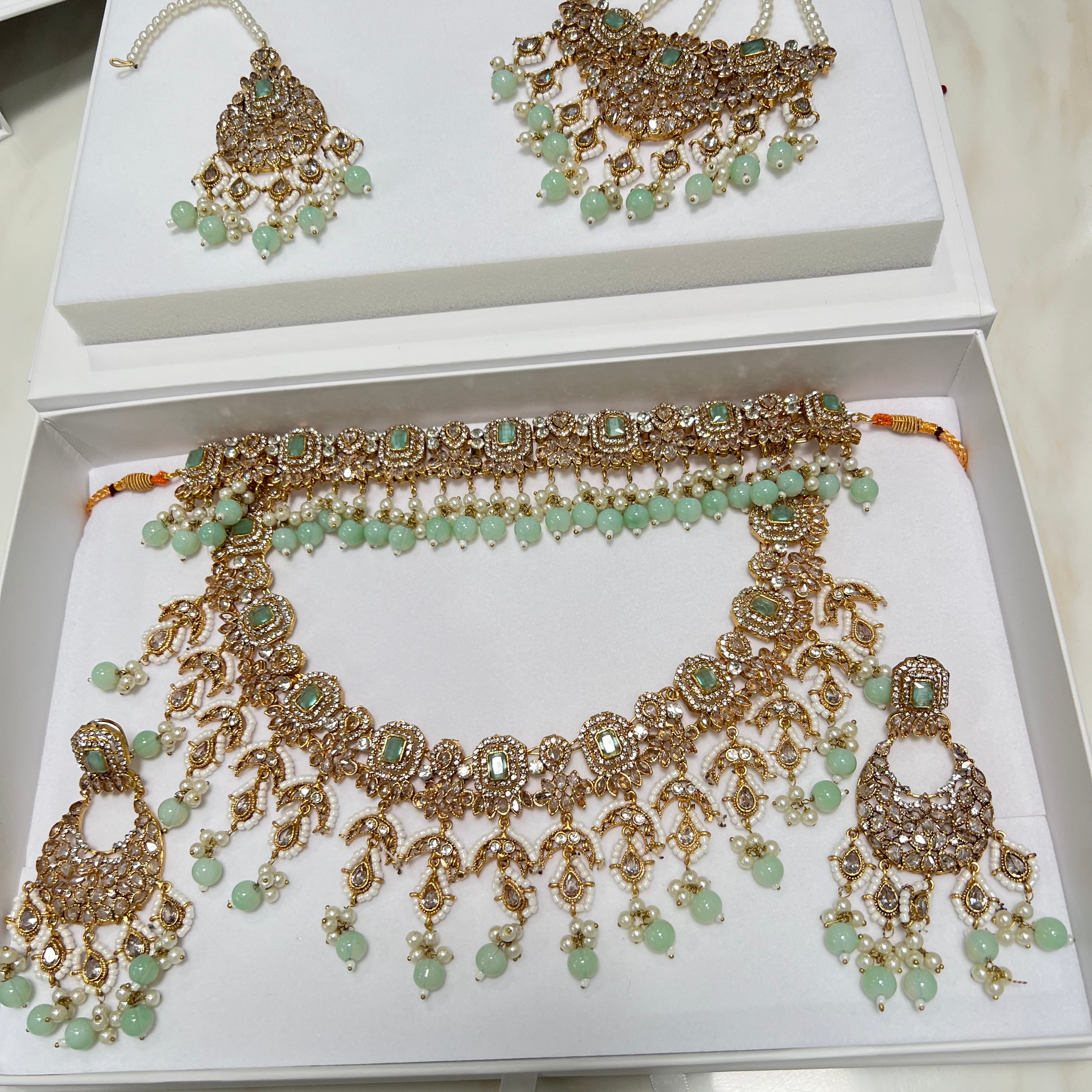 Enas Bridal Set Mint