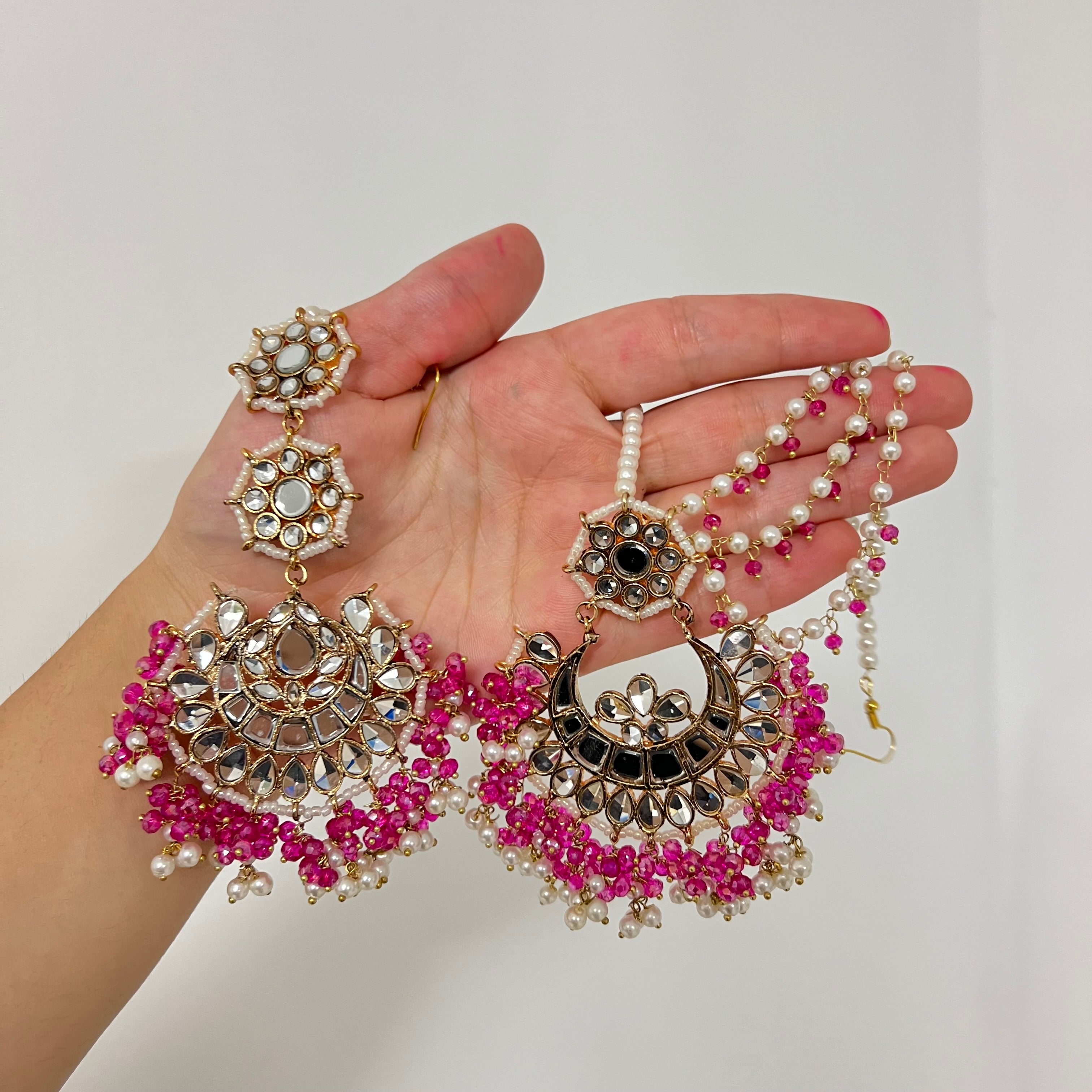 Selena Earring Tikka Set