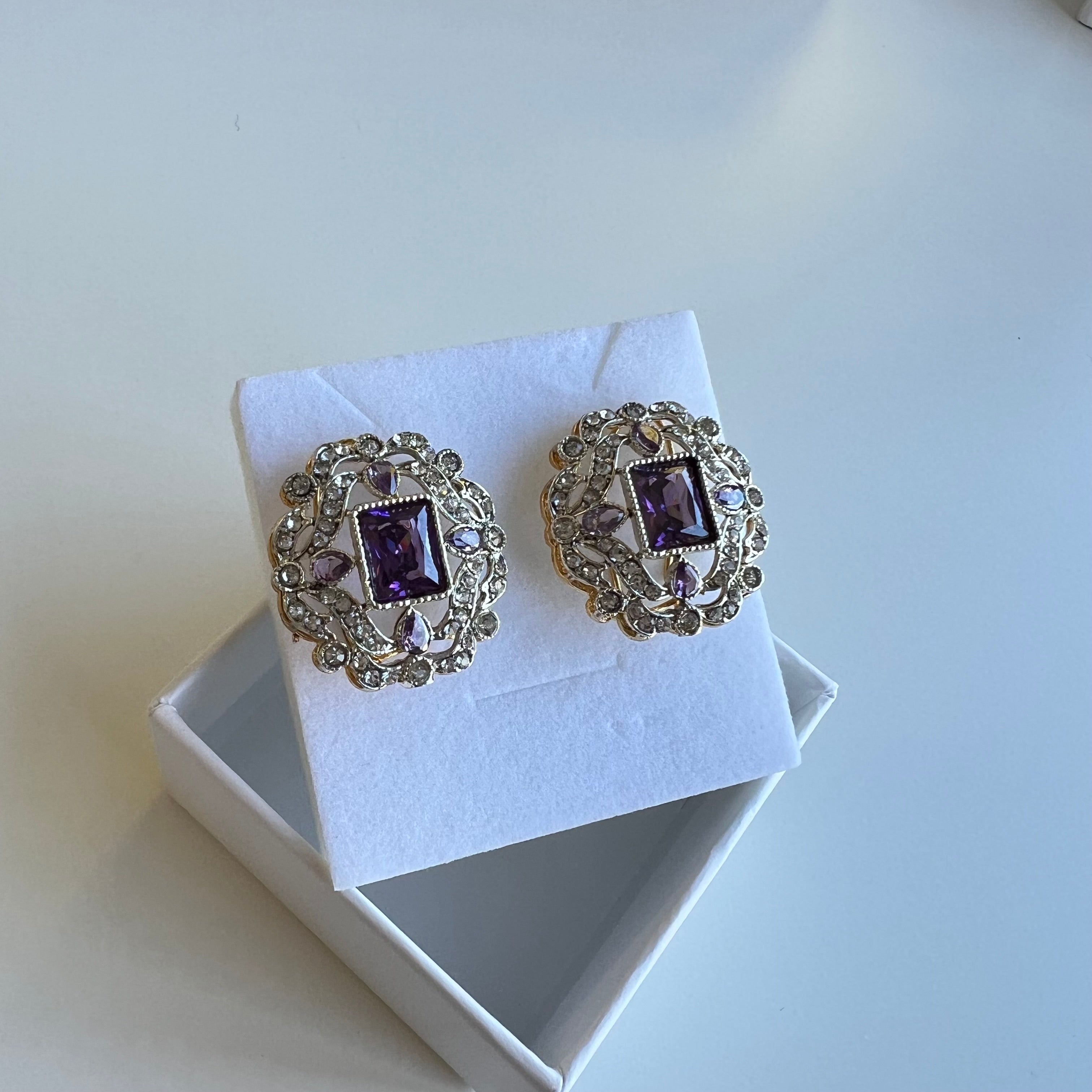 Nikita Studs Purple