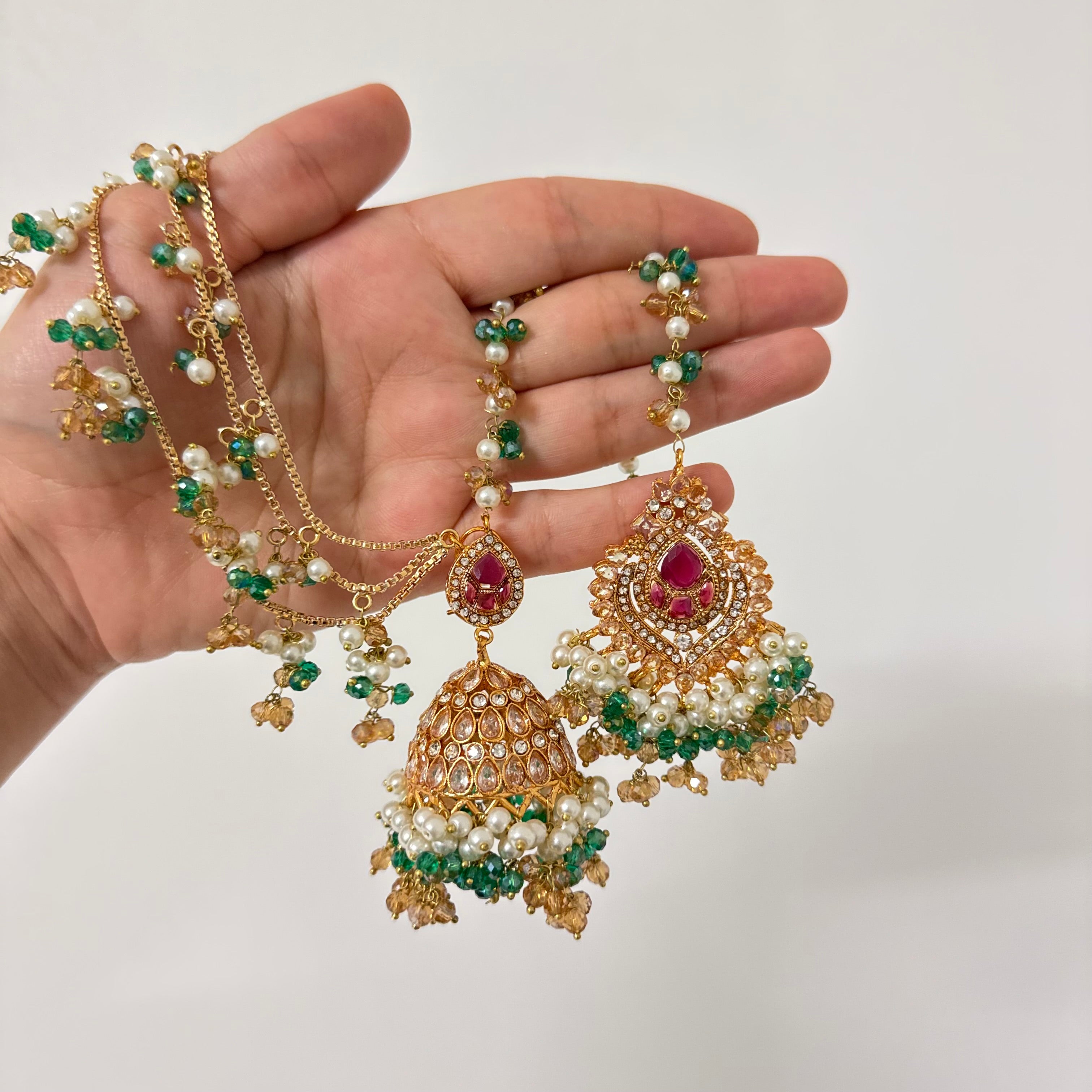 Maryam Earring & Tikka Set