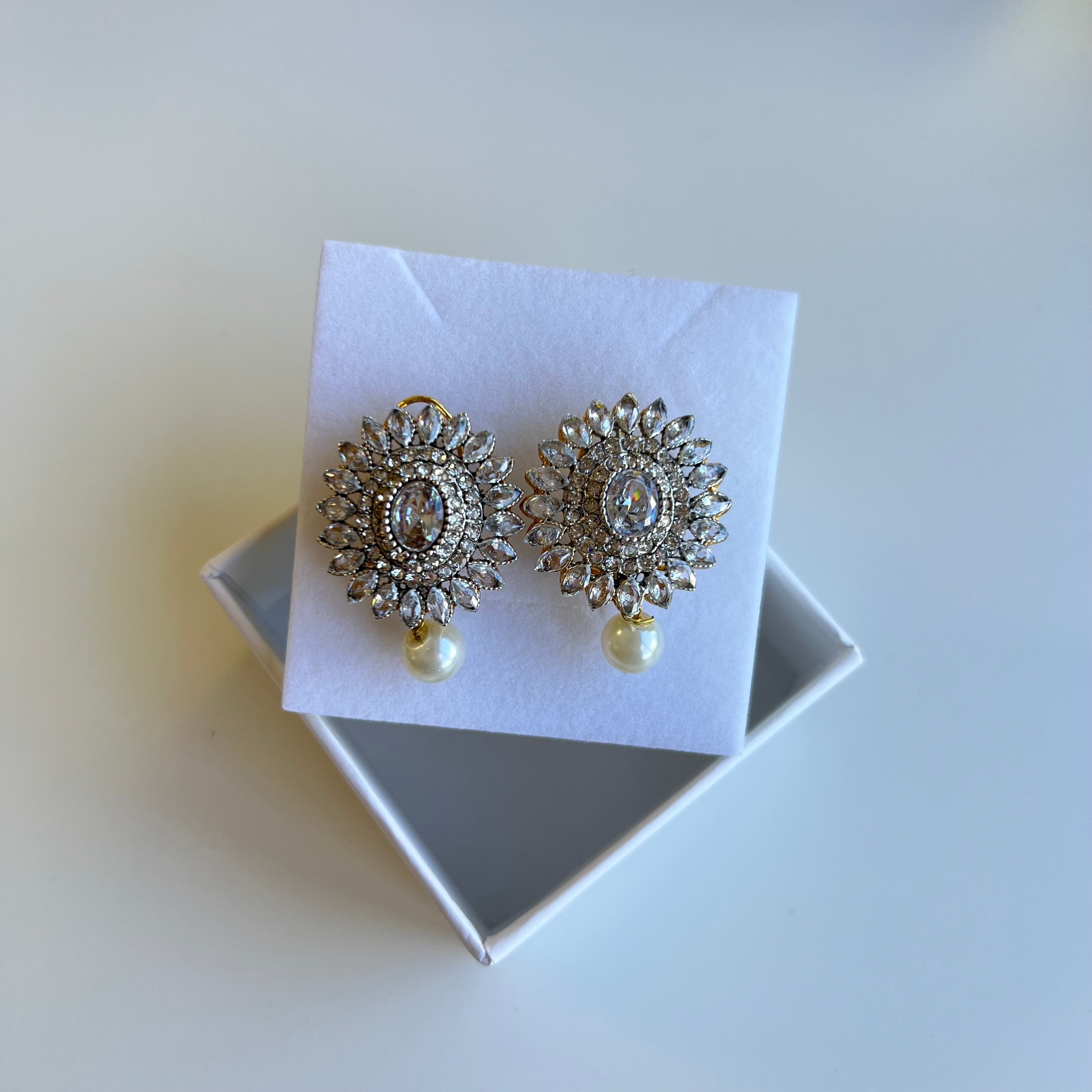 Nadia Studs Silver