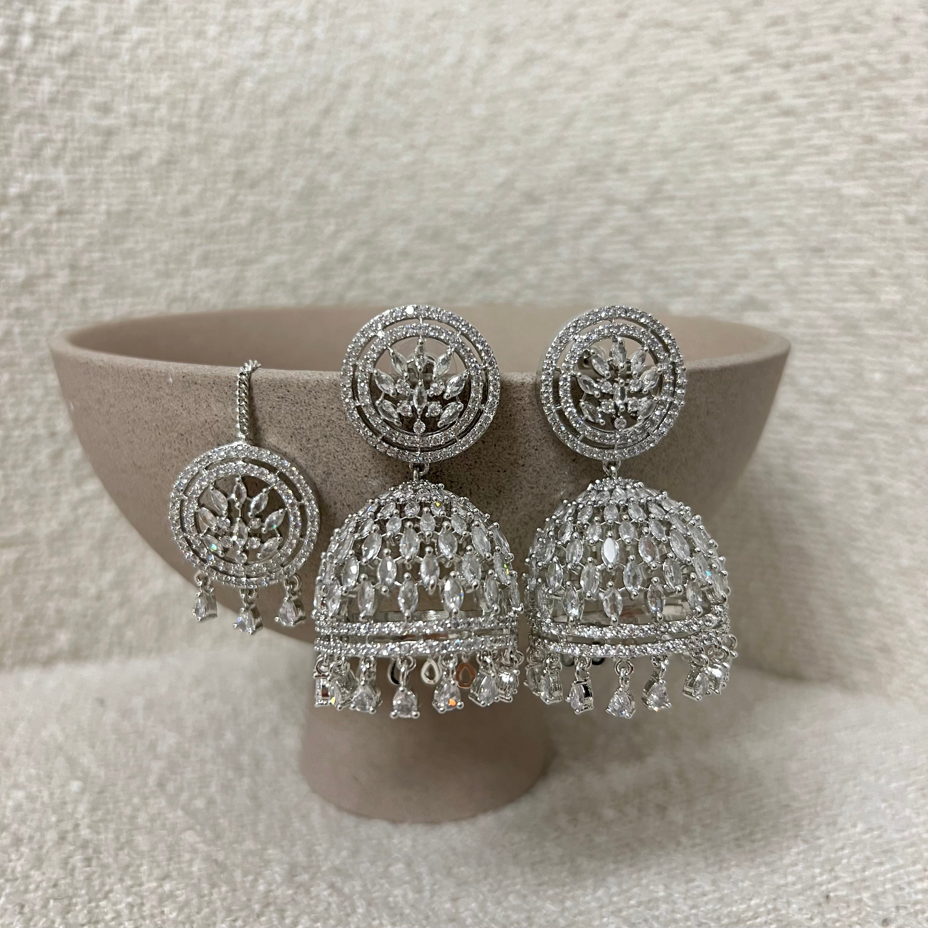 Kinza Jhumka Set