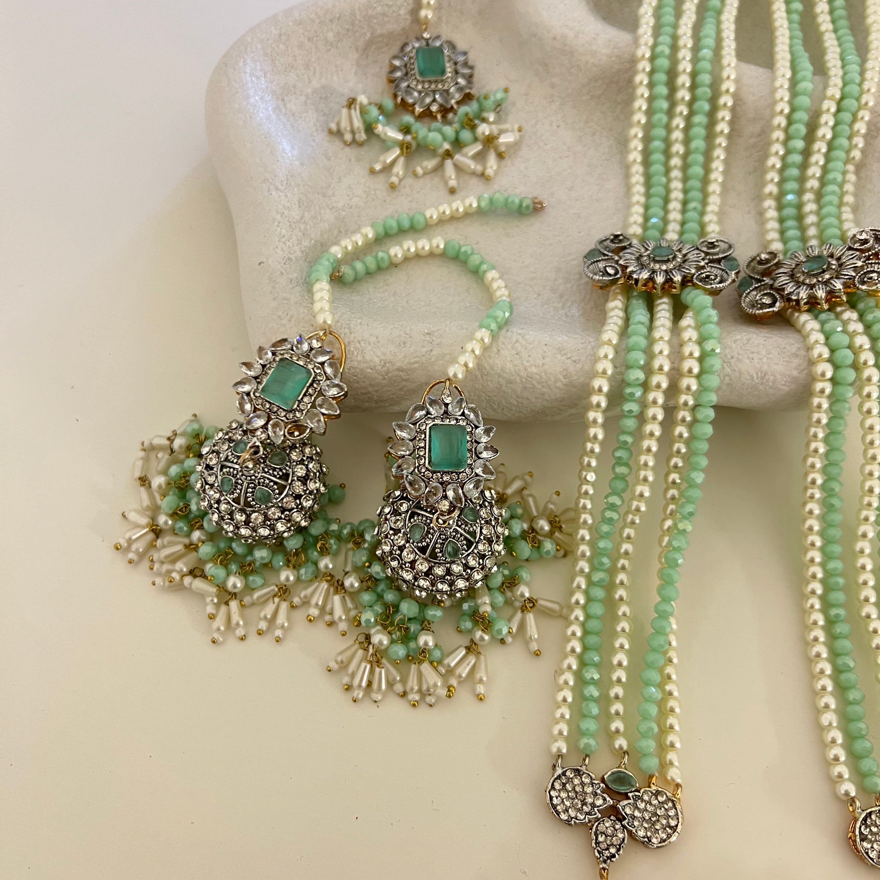 Alisha Long Necklace Set