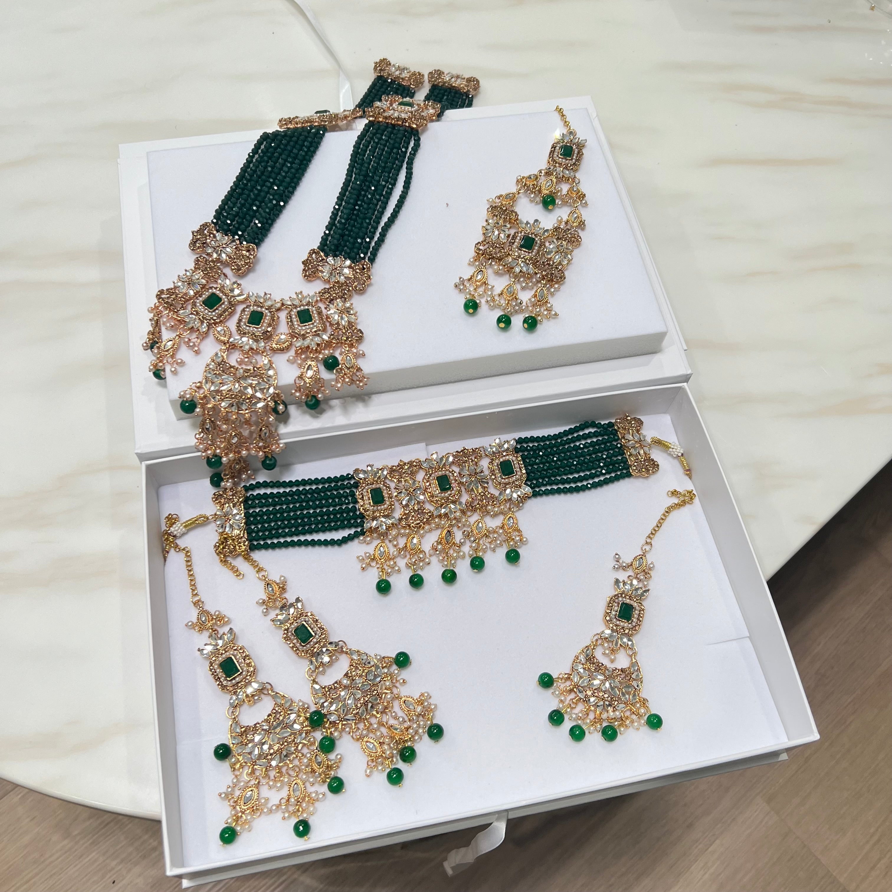 Iqra Bridal Set Green