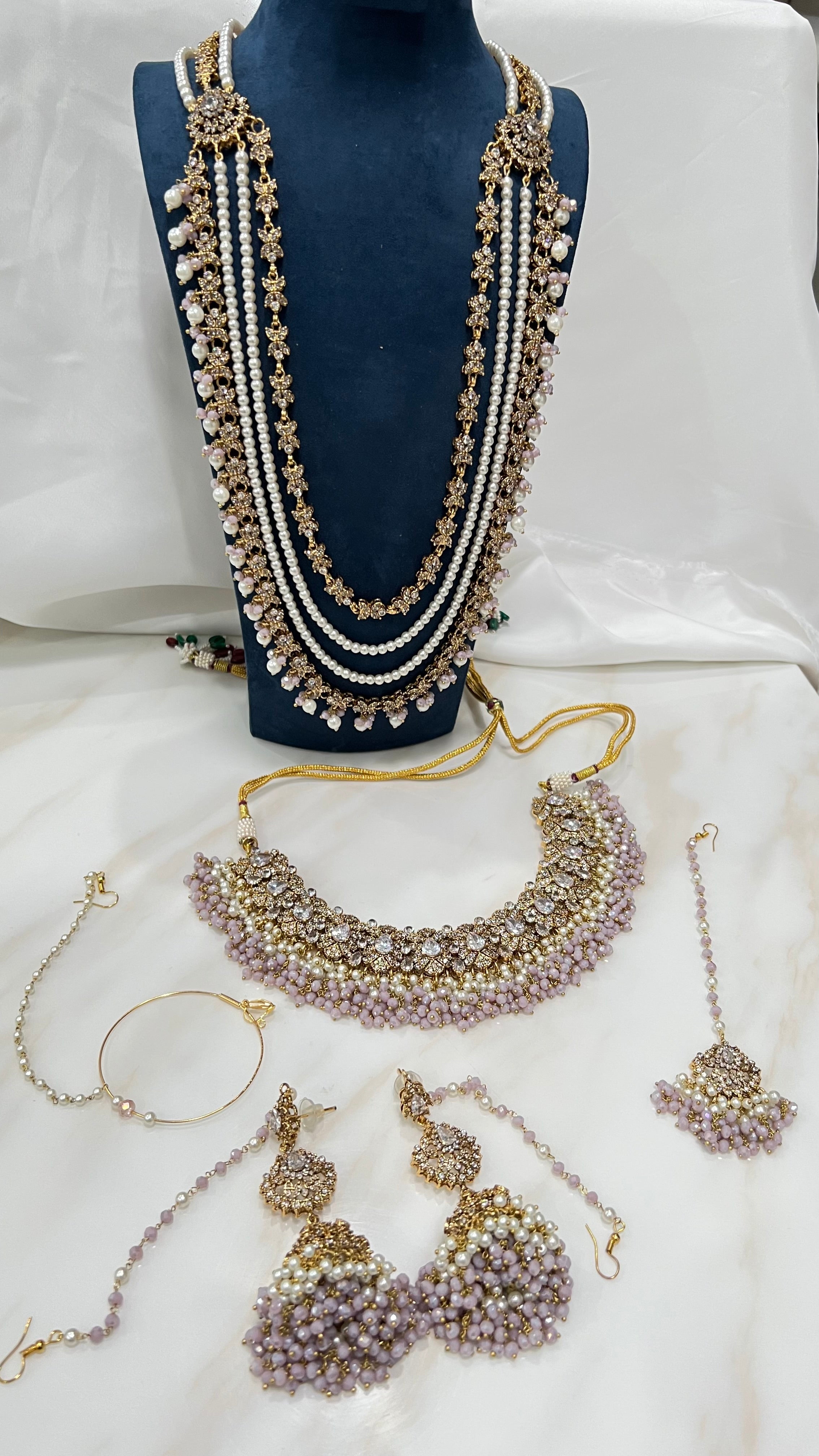 Pearl Bridal Set - Custom Made