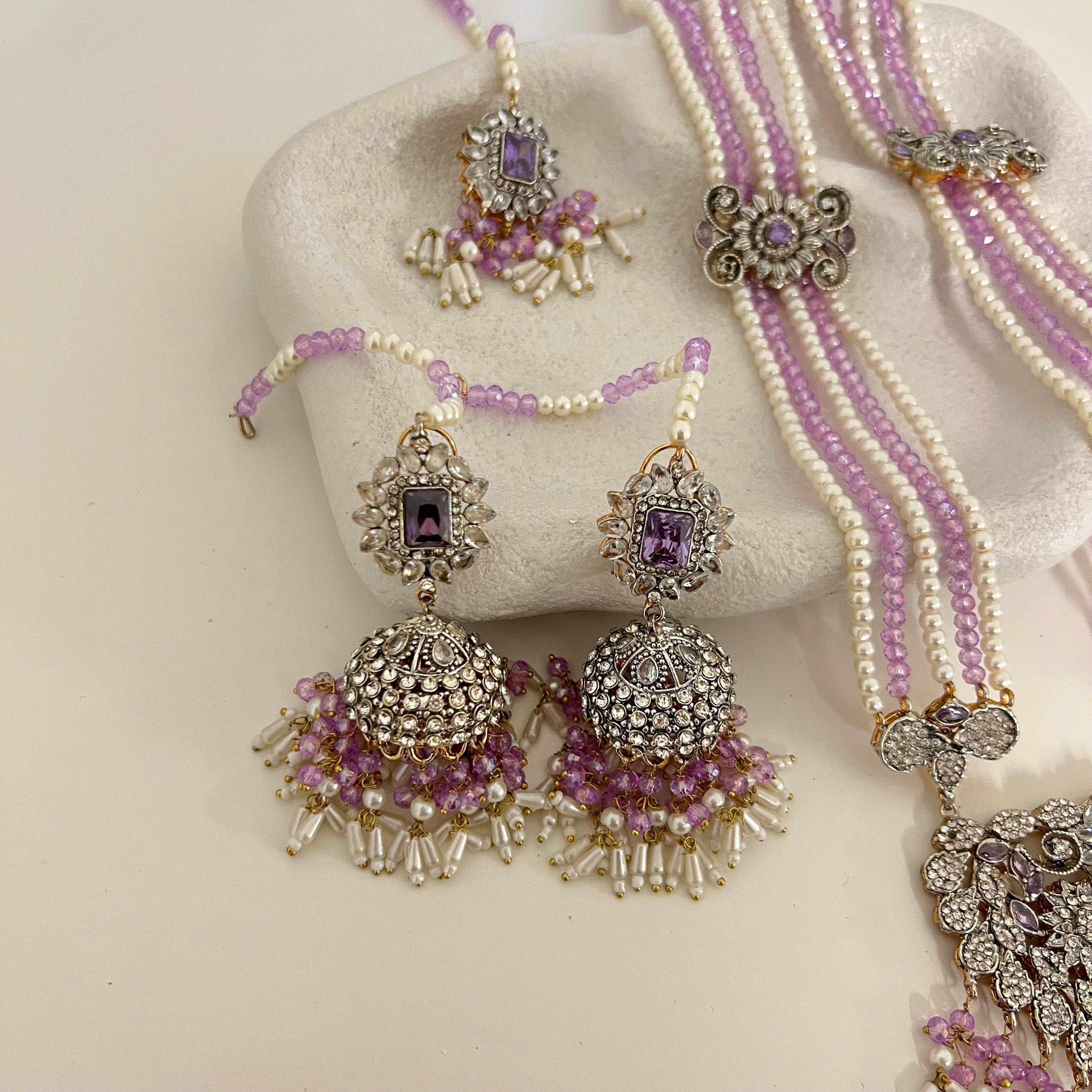 Alisha Long Necklace Set