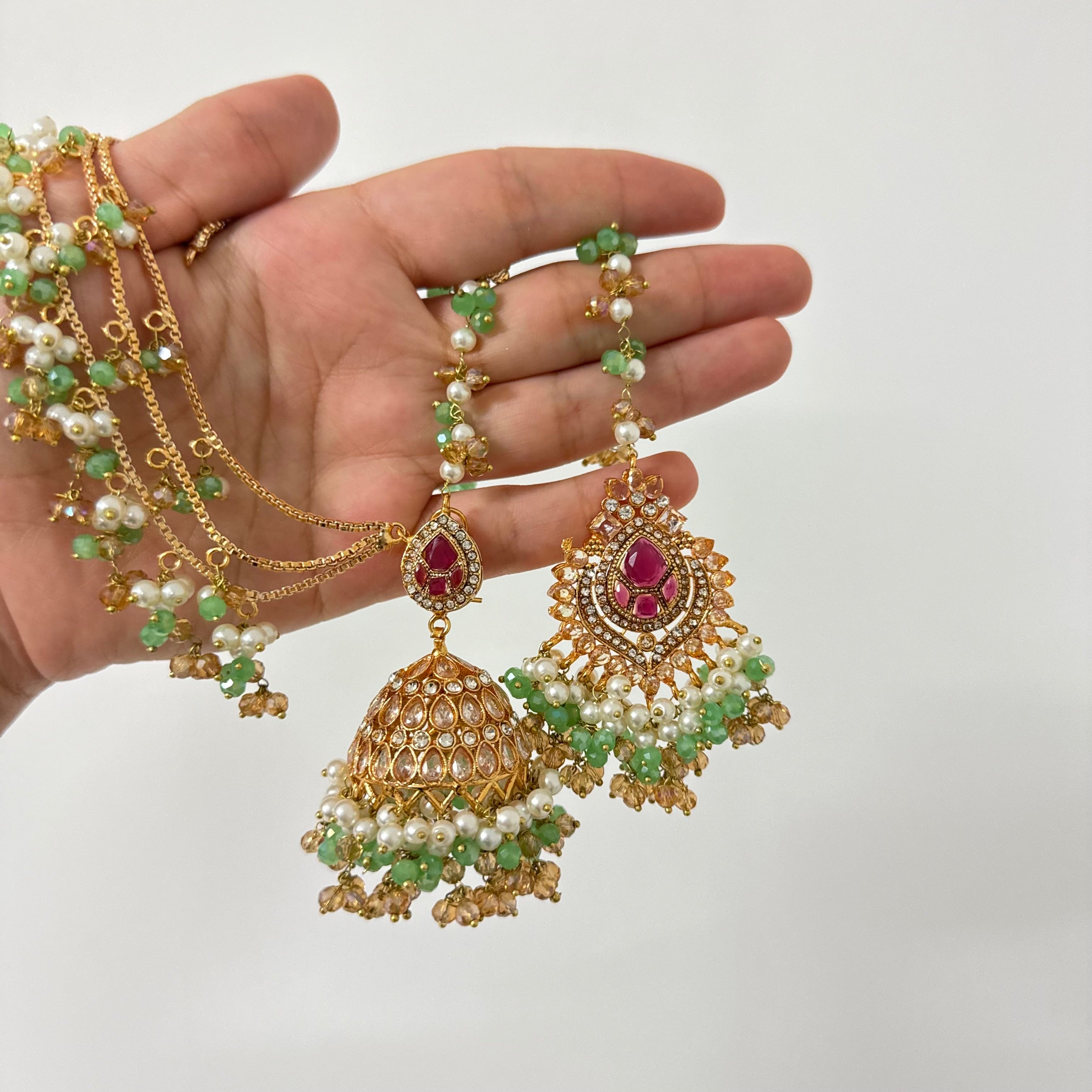 Maryam Earring & Tikka Set