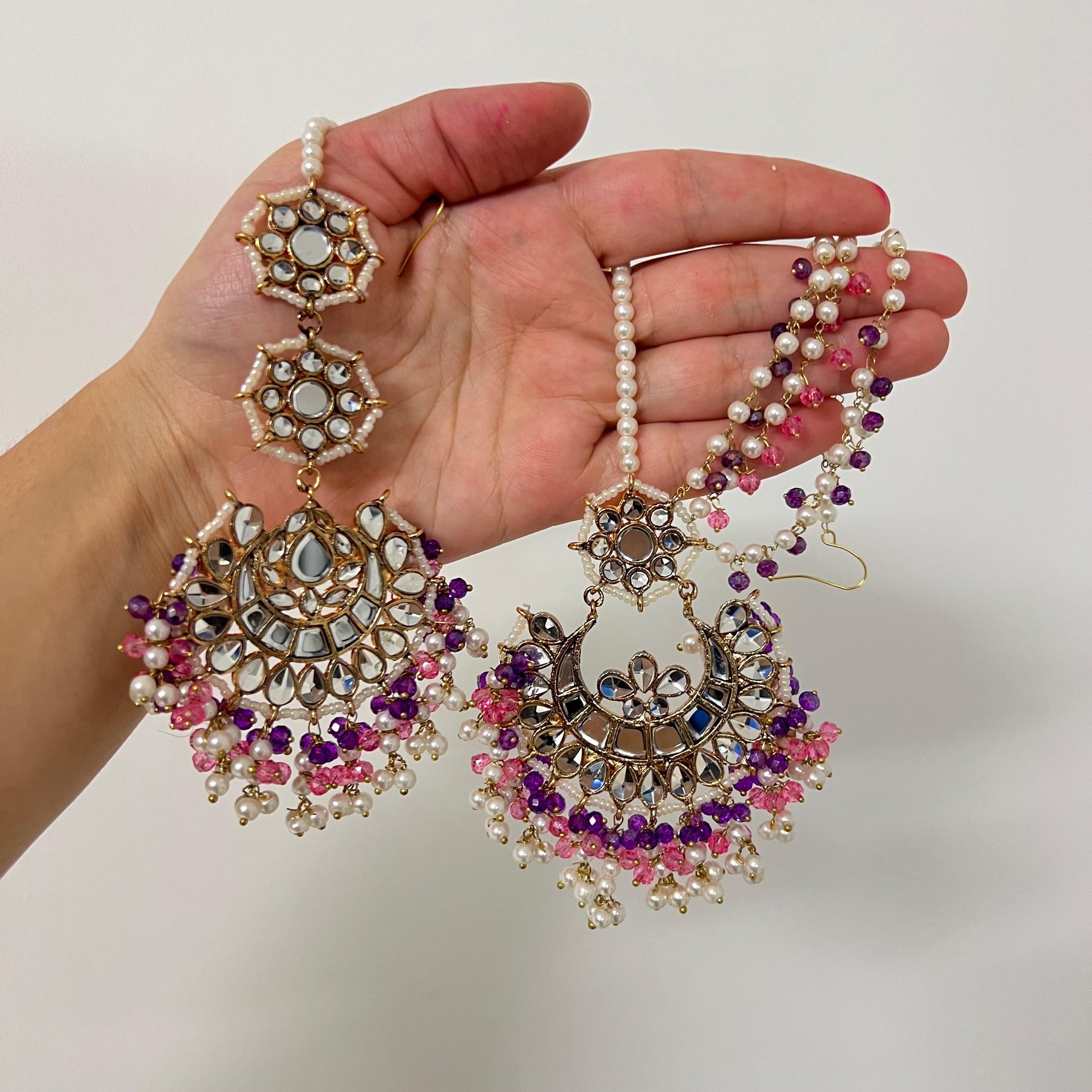 Selena Earring Tikka Set