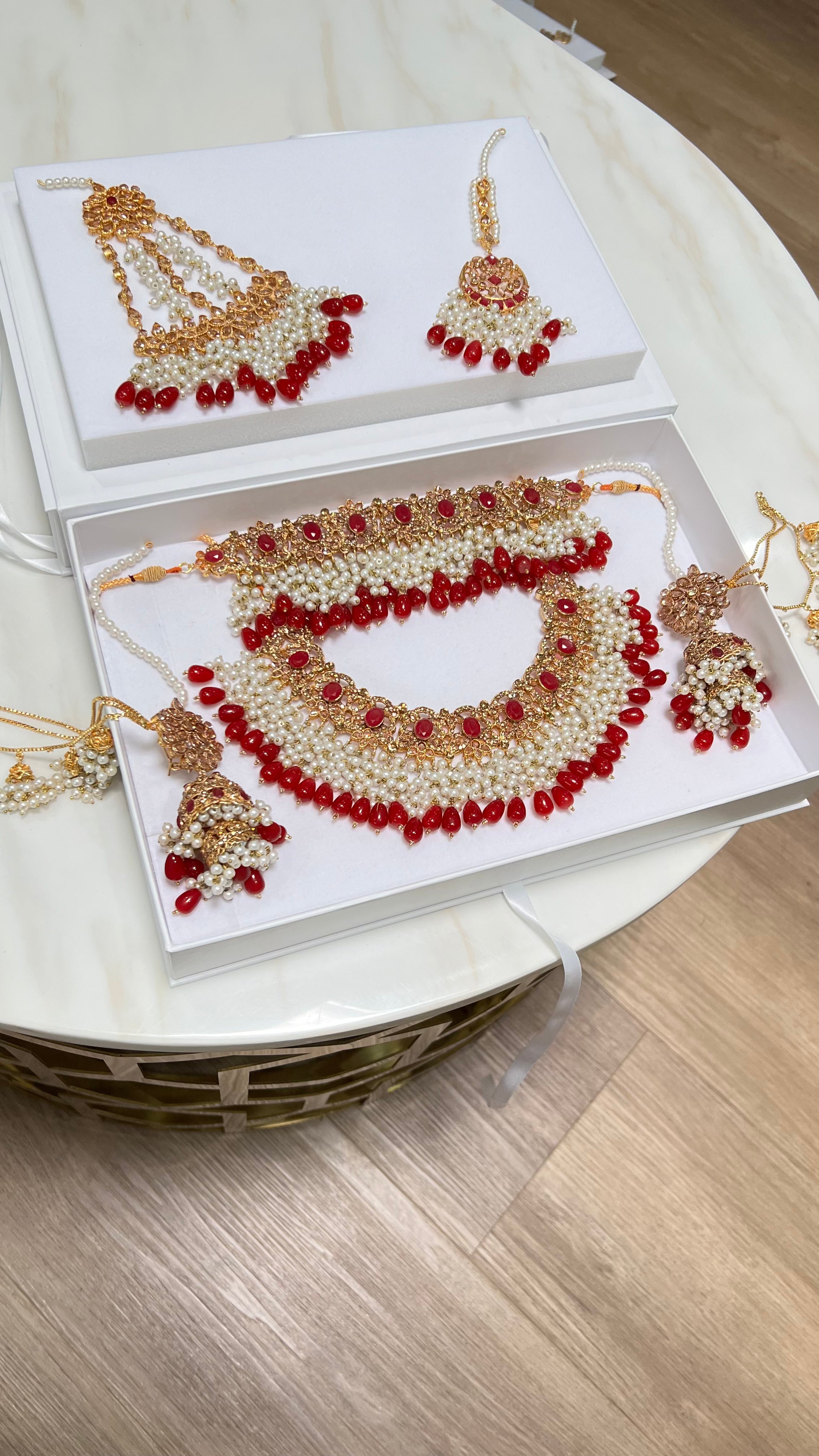 Somy Bridal Set Luxury Red