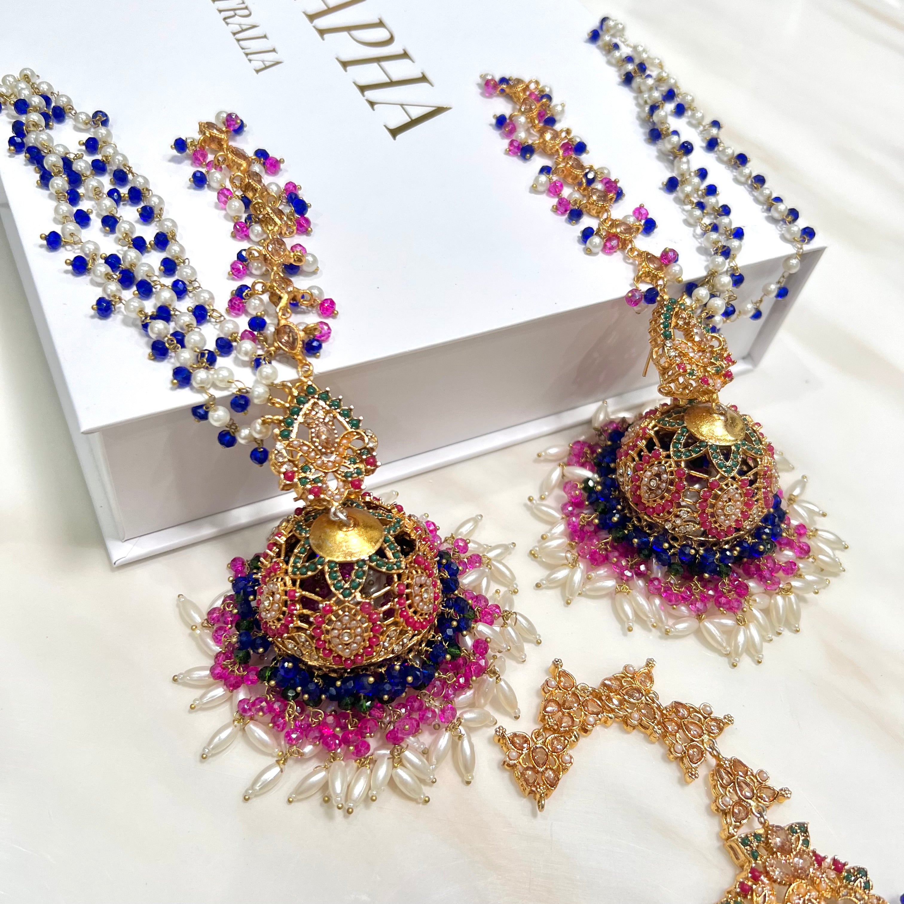 Zisha Earring & Tikka