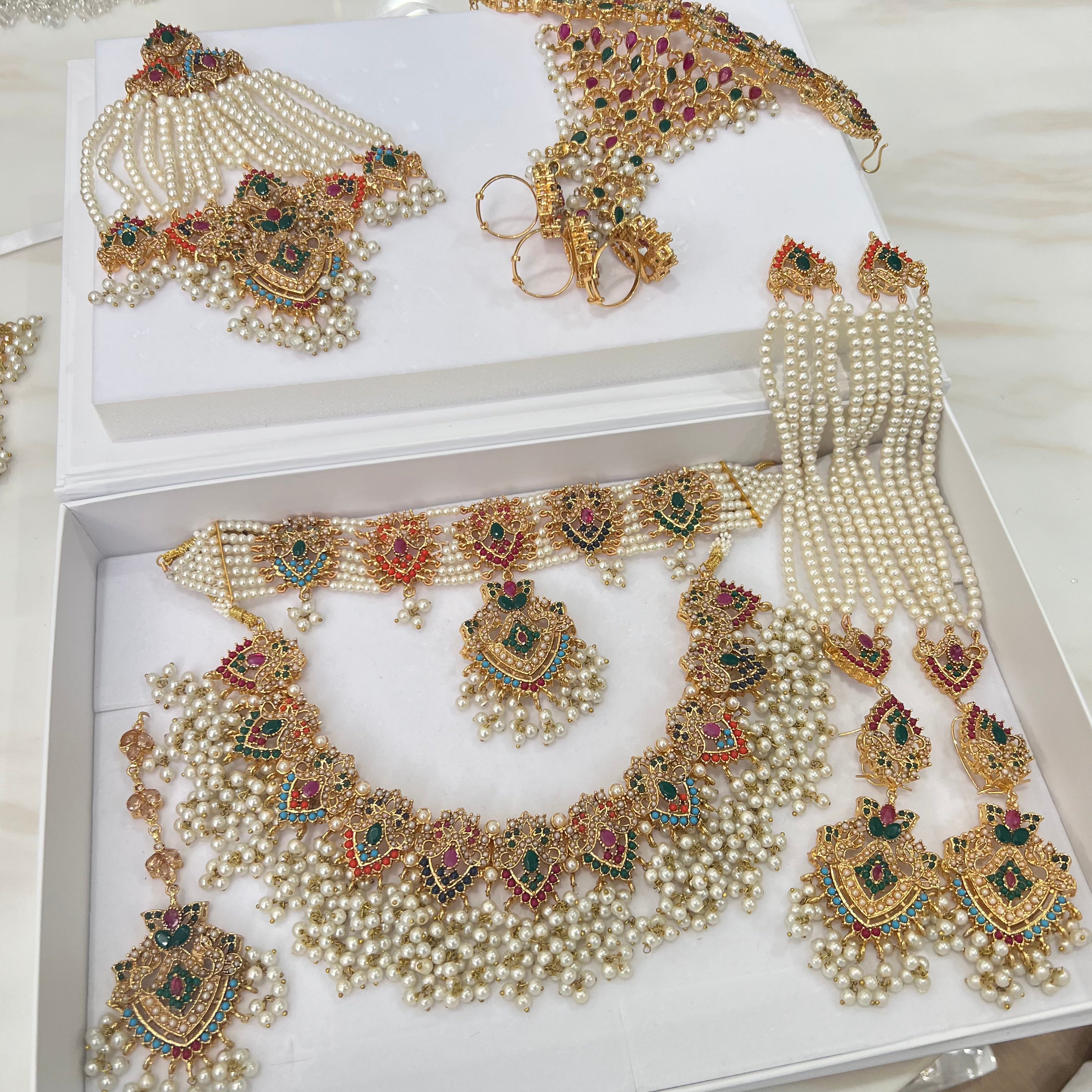 Sanam Bridal Set Multi-Colour