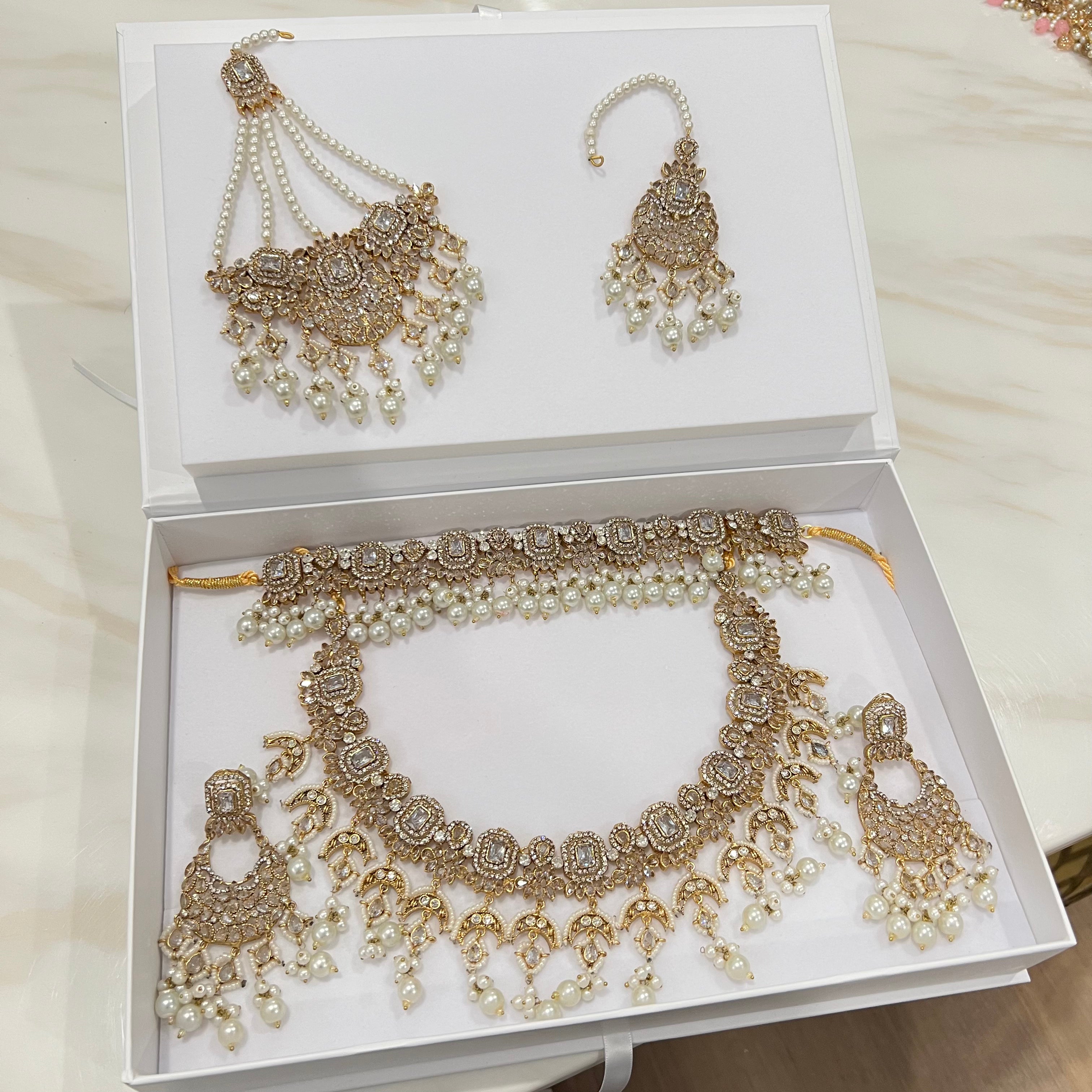 Enas Bridal Set Silver