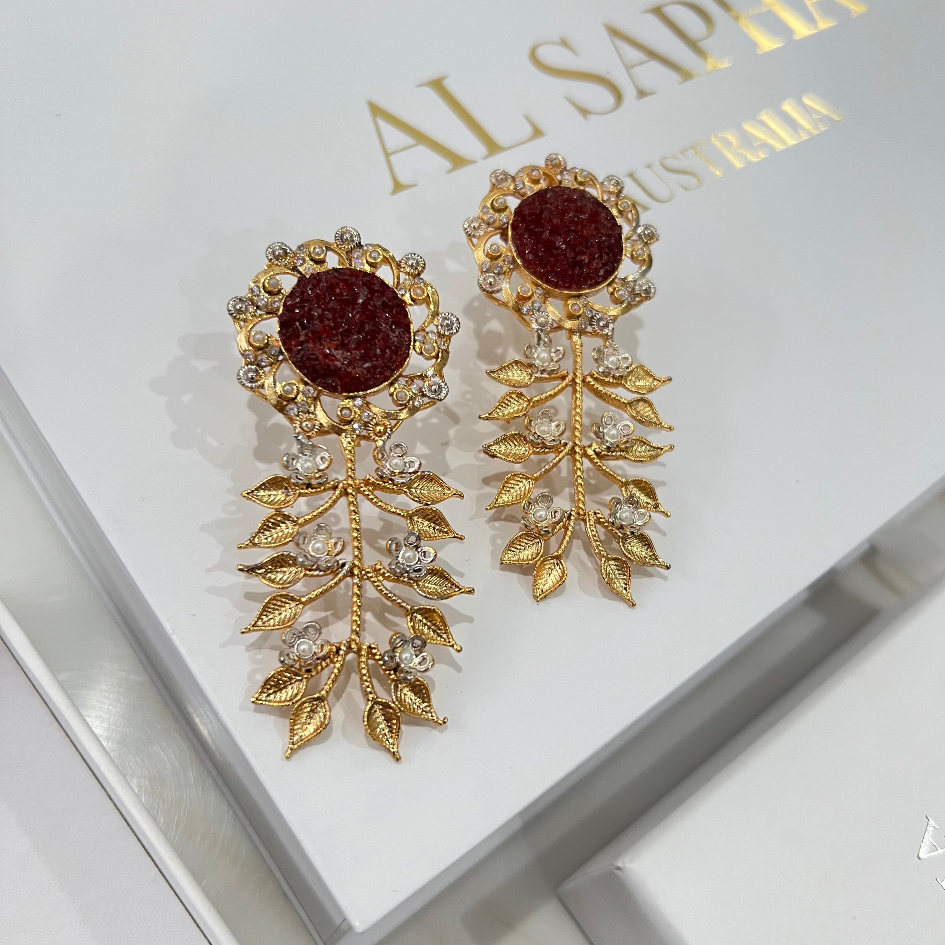 Marah Earrings Marone