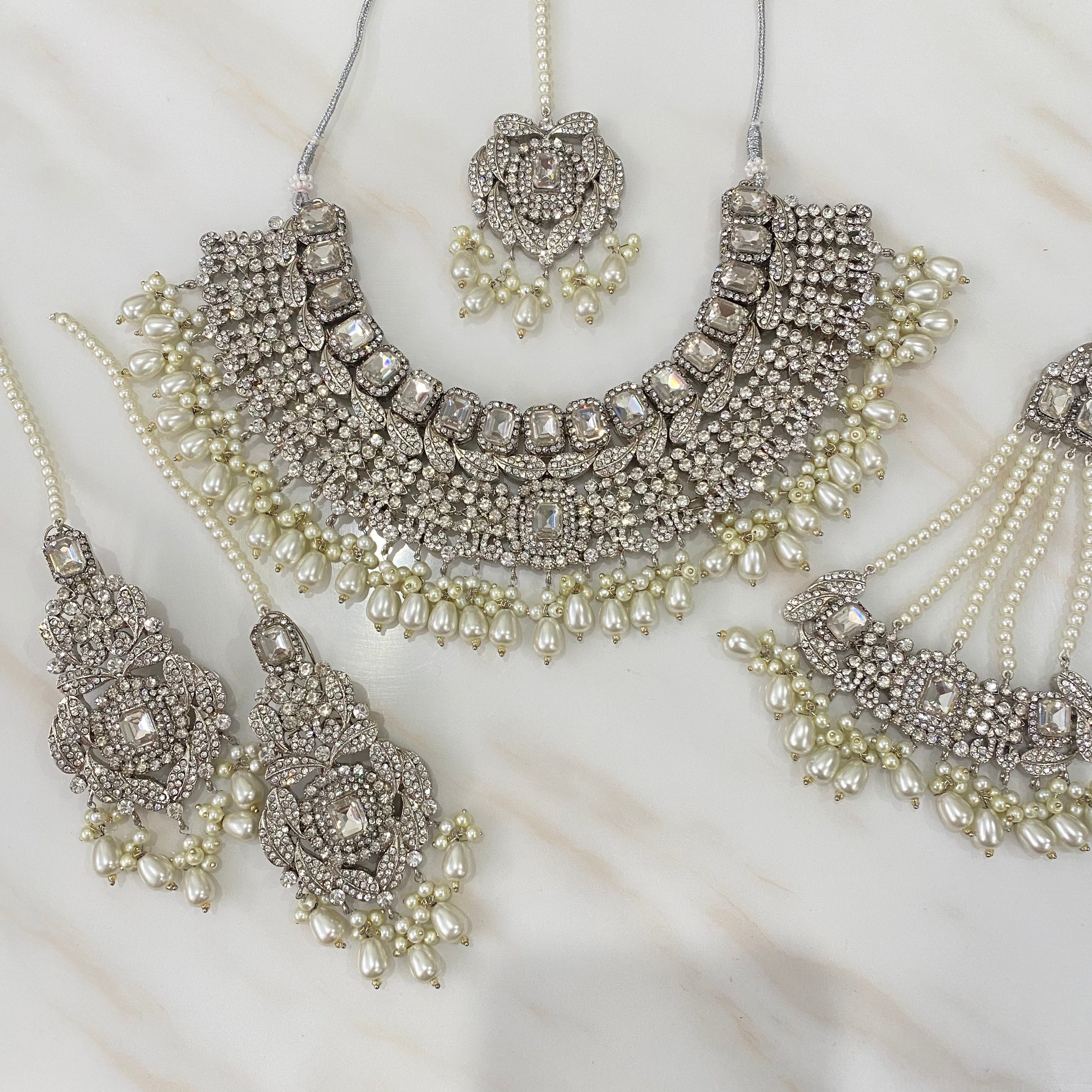 Yumna Bridal Set Silver