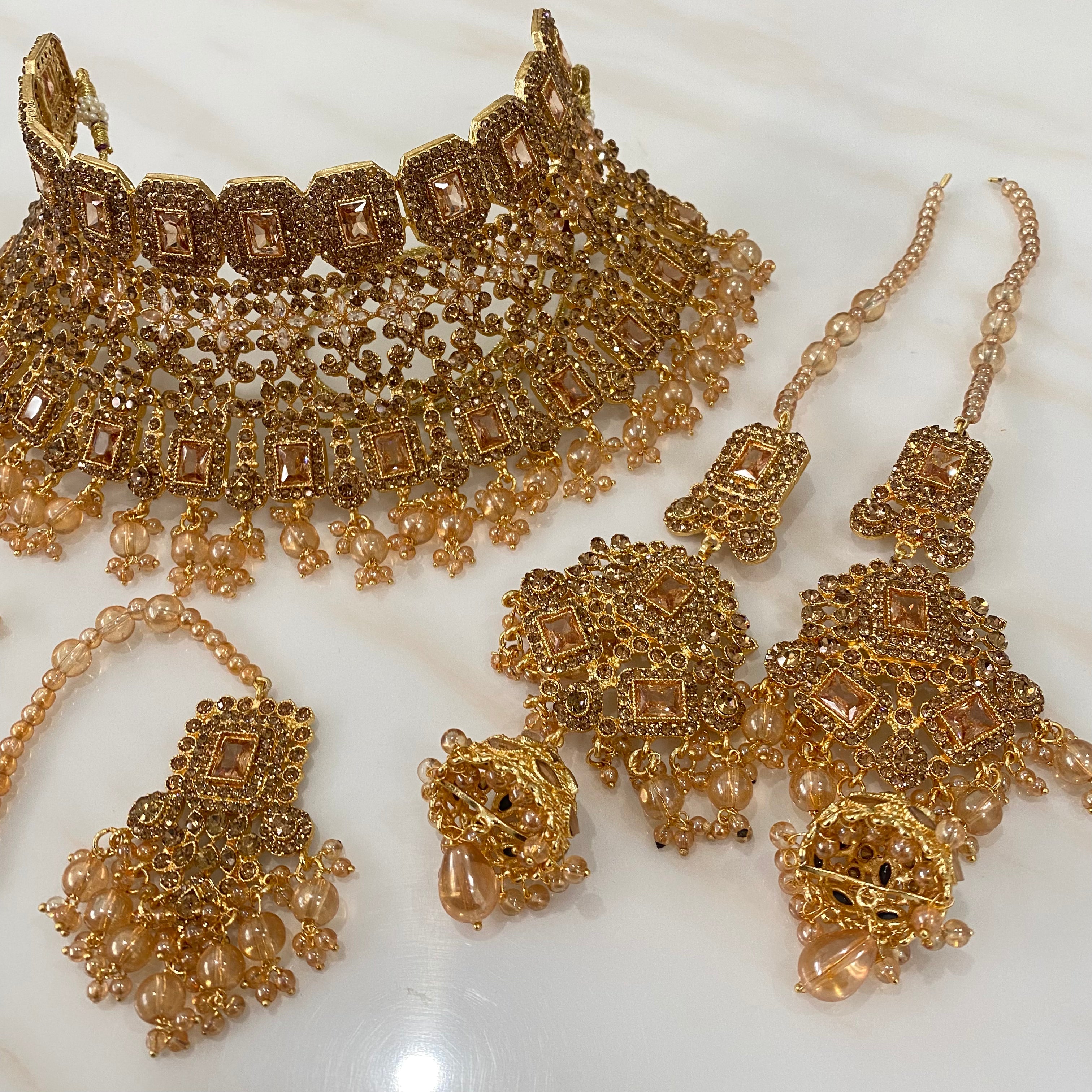 Fatima Bridal Set Gold