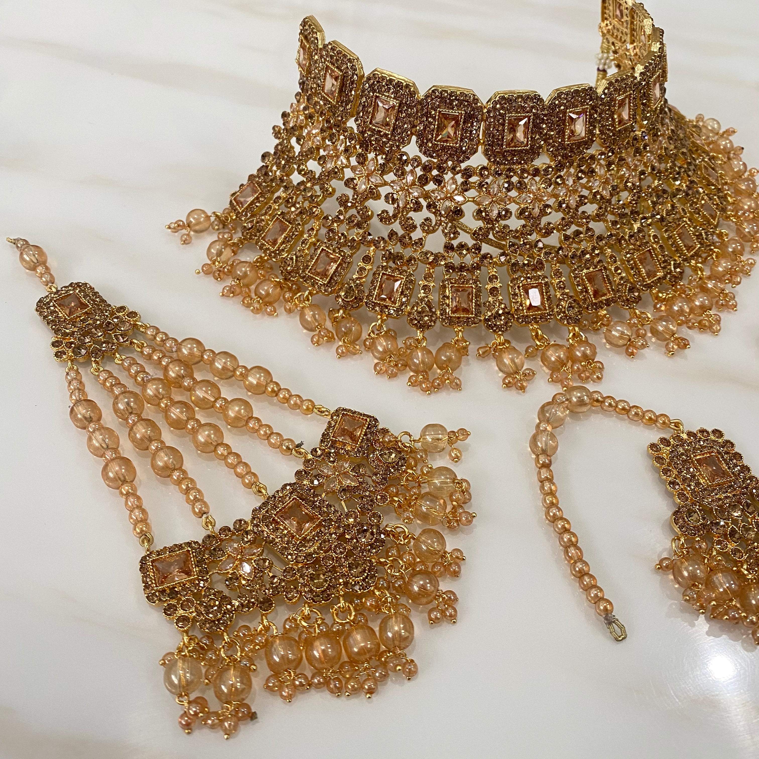 Fatima Bridal Set Gold